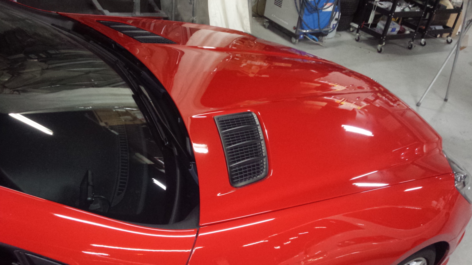 メルセデス・ベンツ SLK350 コーティング仕上がり 別角度
