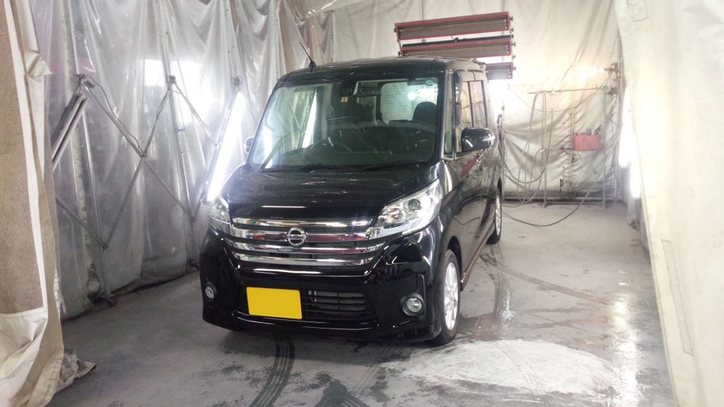 日産 デイズルークス DAFNES Premiumガラスコーティング施工