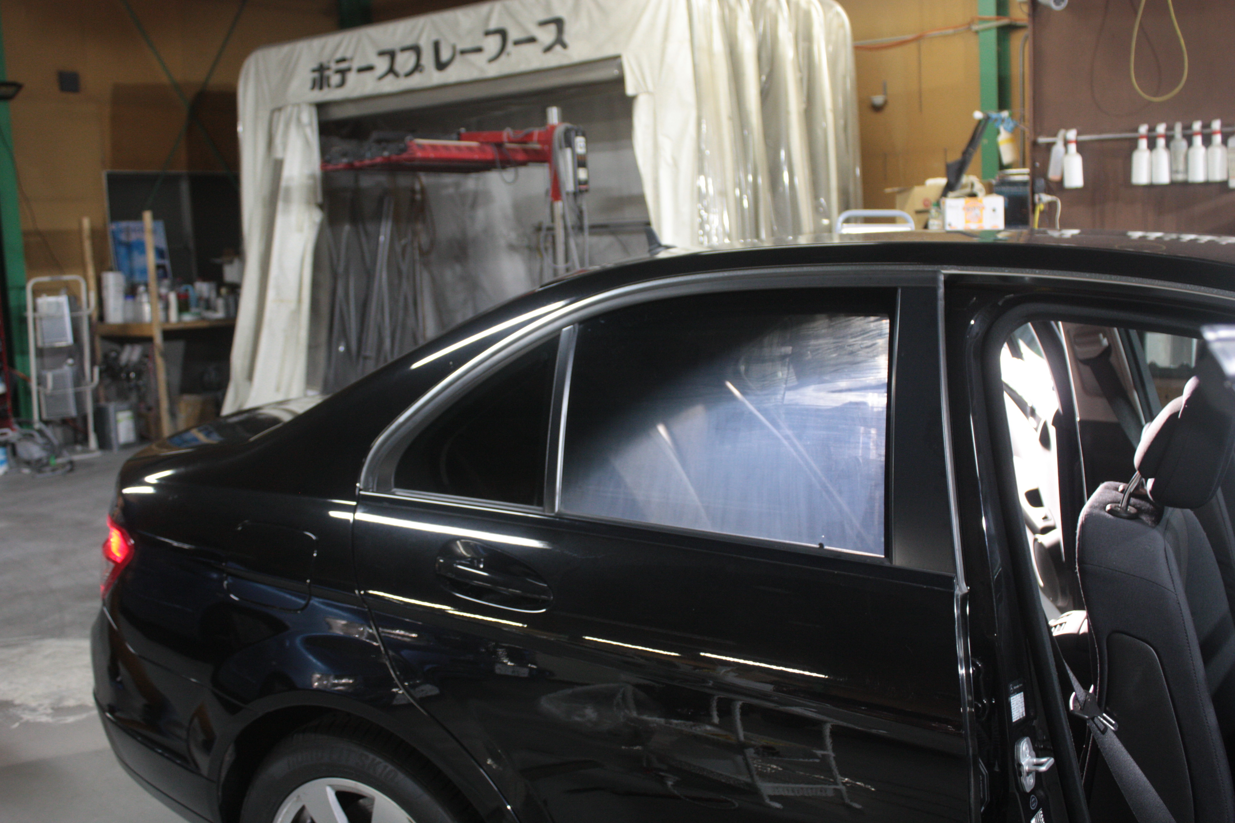 メルセデス・ベンツ C200 施工写真 (6)