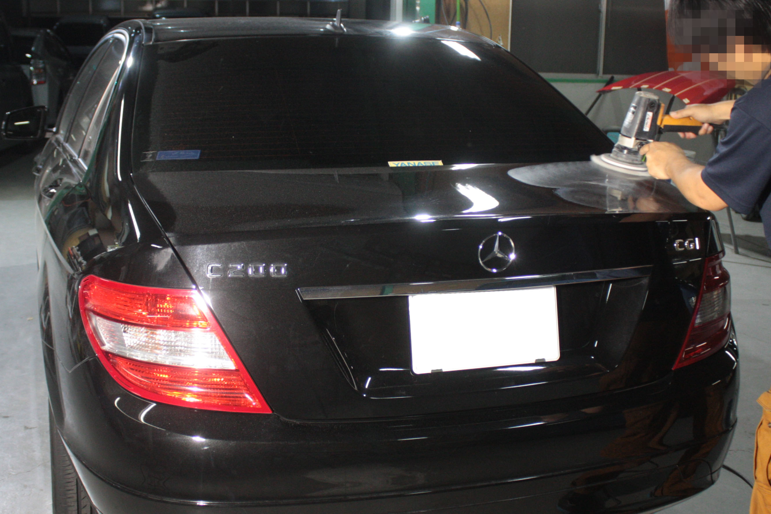 メルセデス・ベンツ C200 施工写真 (7)