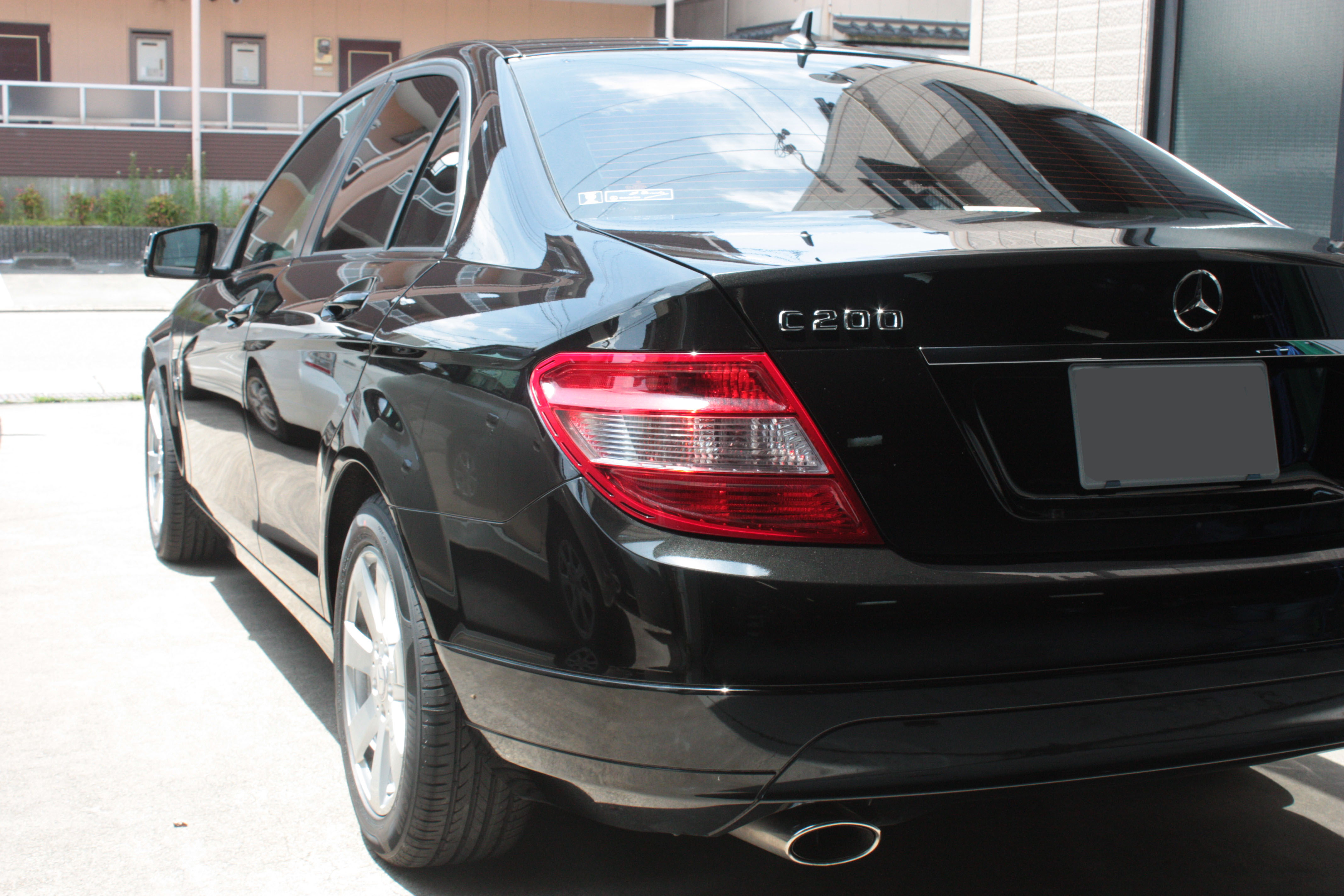 メルセデス・ベンツ C200 施工写真 (10)