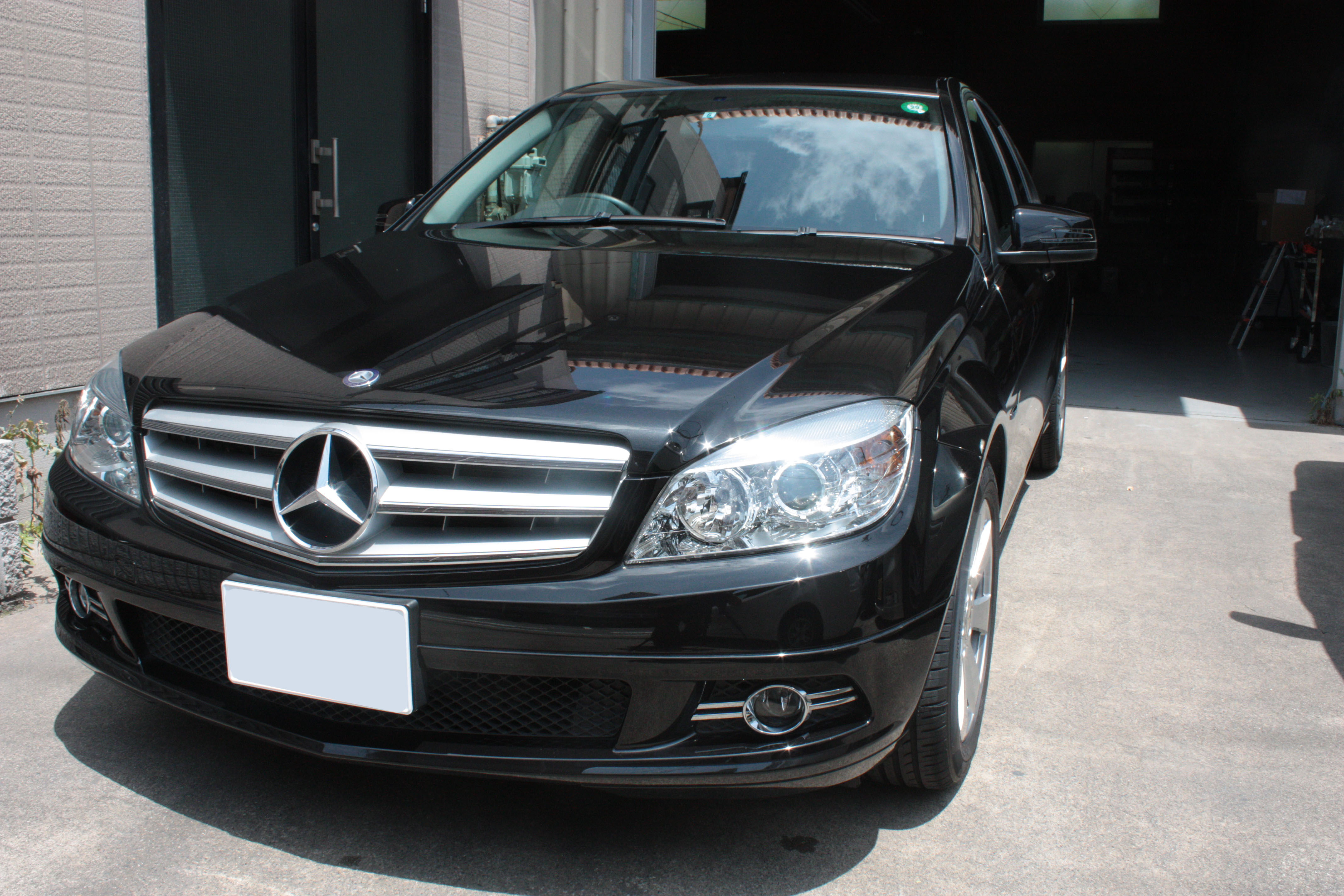 メルセデス・ベンツ C200 施工写真 (11)