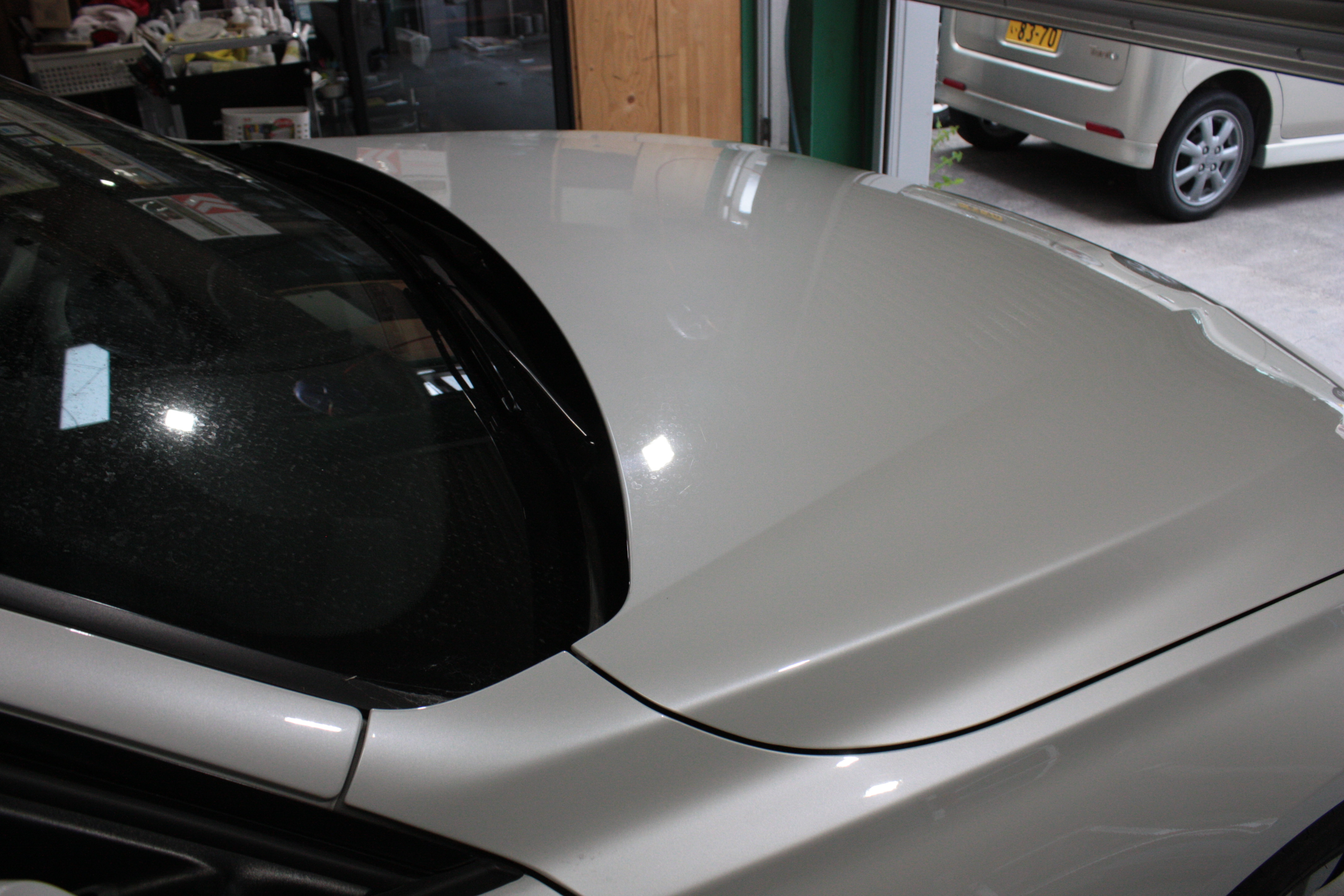 BMW 320d 施工写真 (2)
