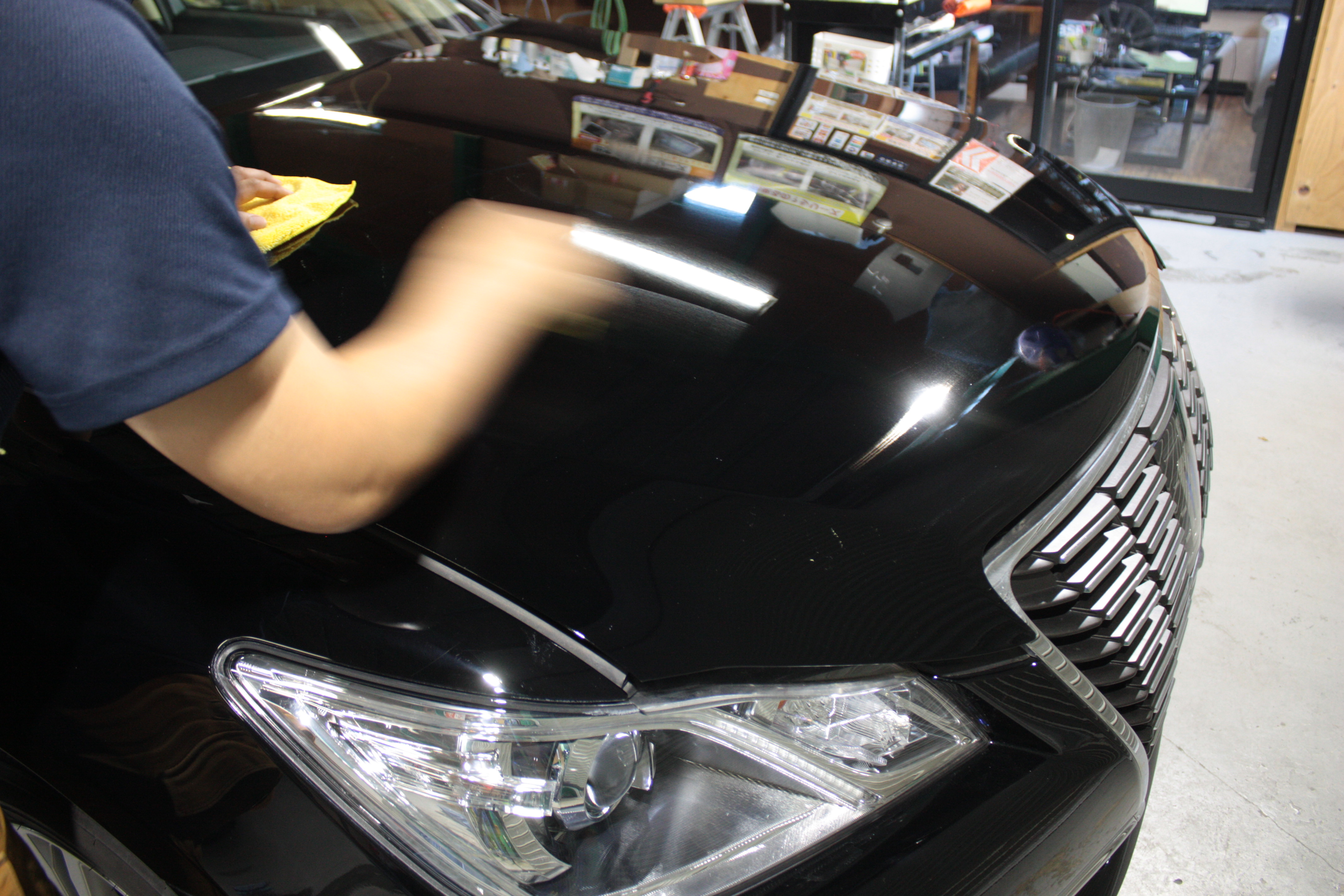トヨタ クラウンハイブリッド 施工写真 (30)
