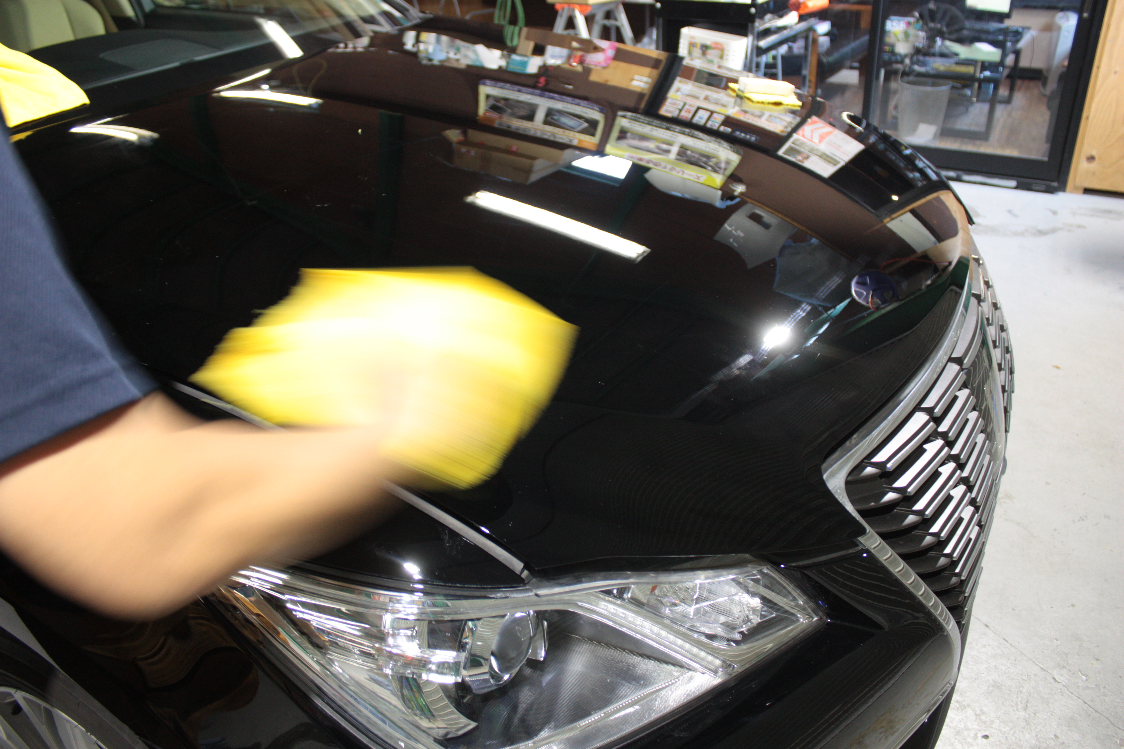 トヨタ クラウンハイブリッド 施工写真 (31)