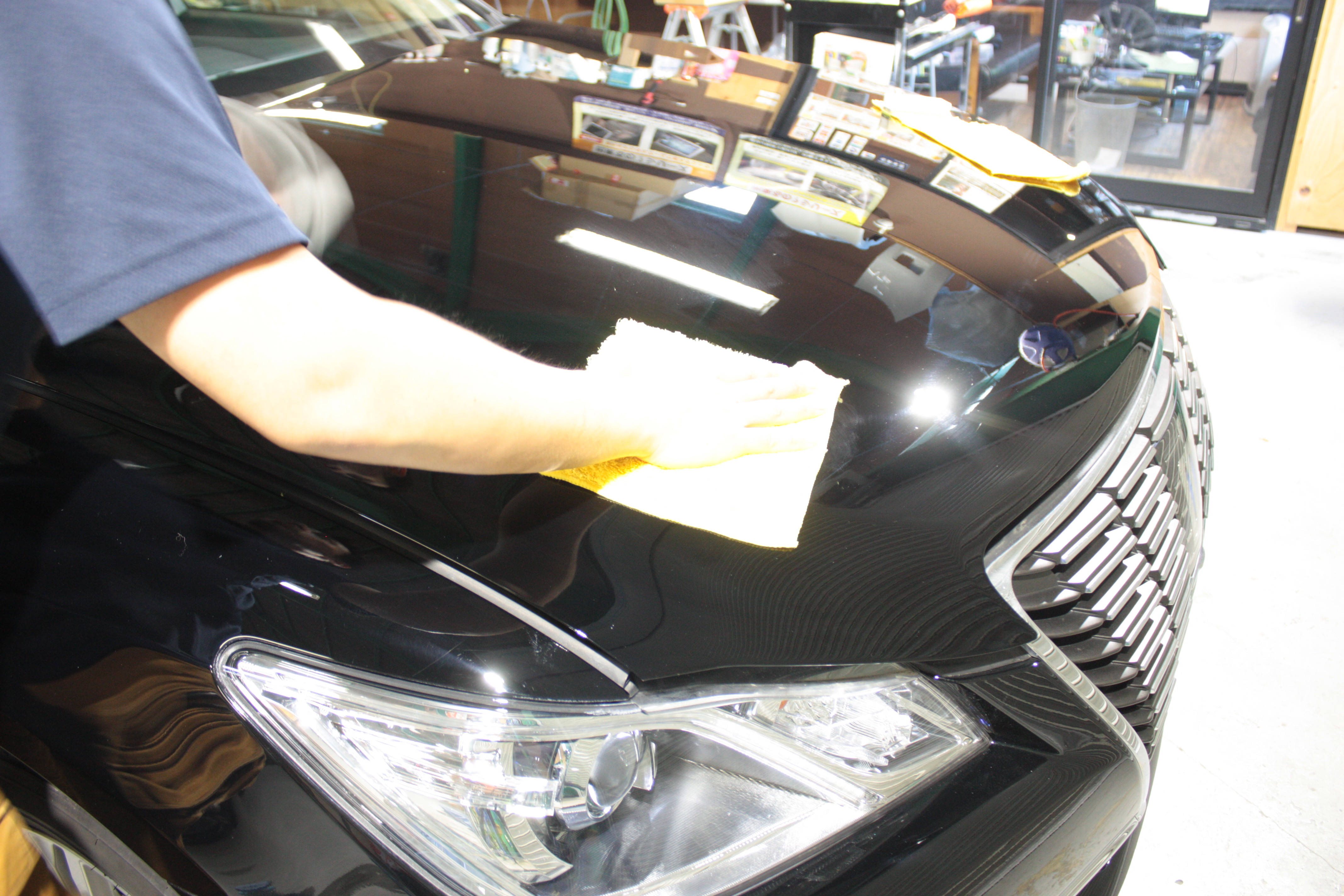 トヨタ クラウンハイブリッド 施工写真 (32)