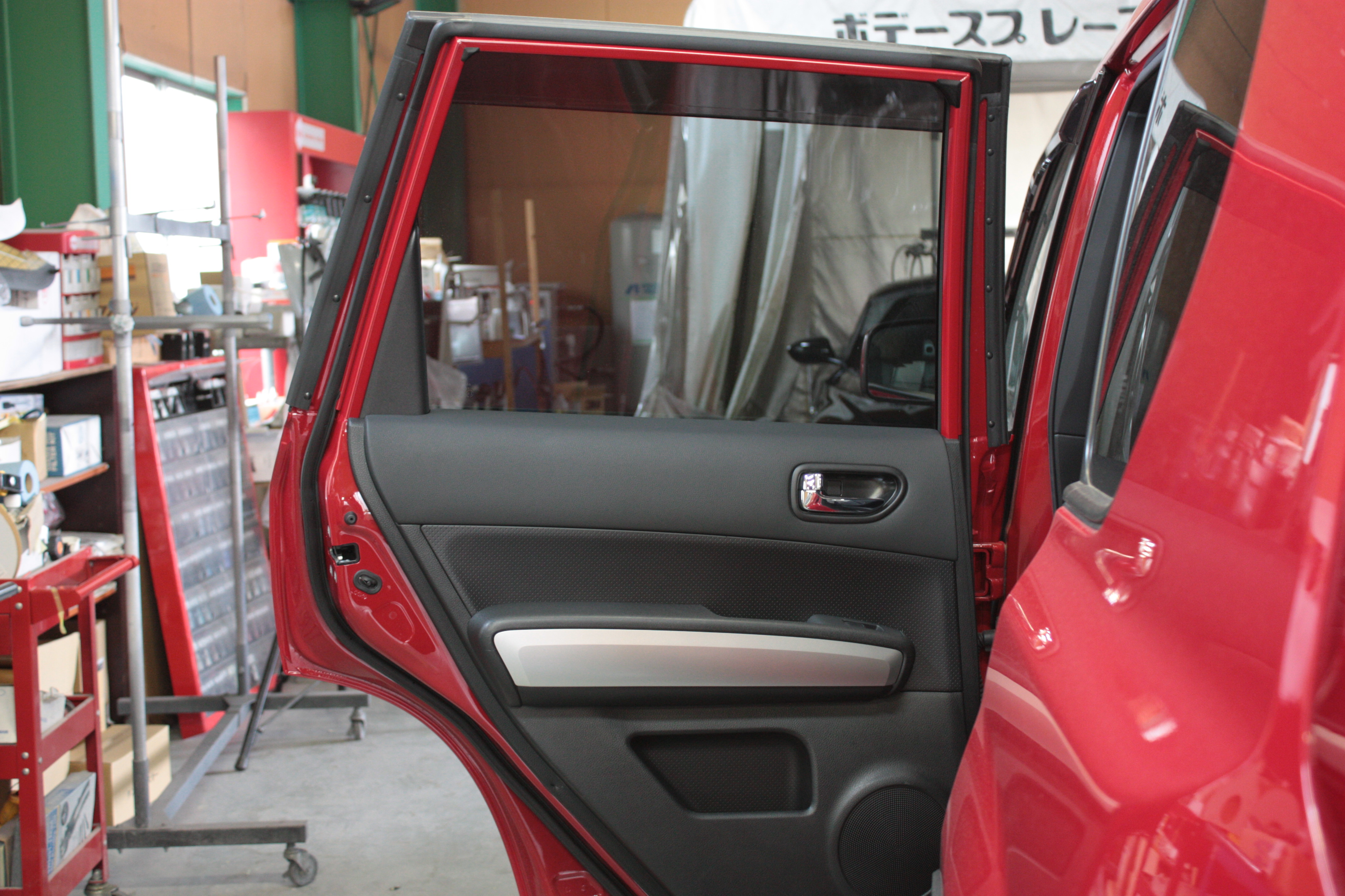 日産 エクストレイル 施工写真 (13)