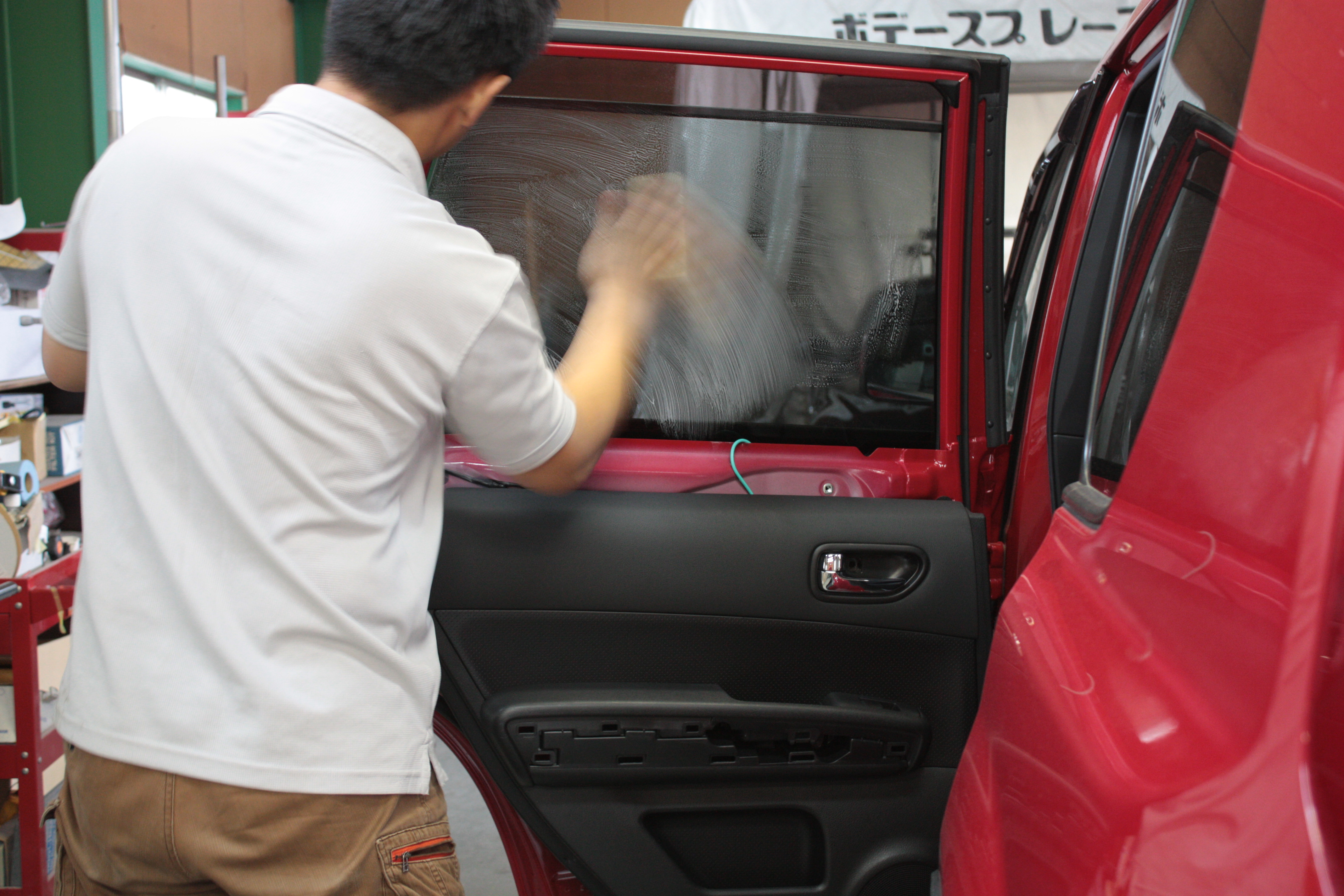 日産 エクストレイル 施工写真 (14)