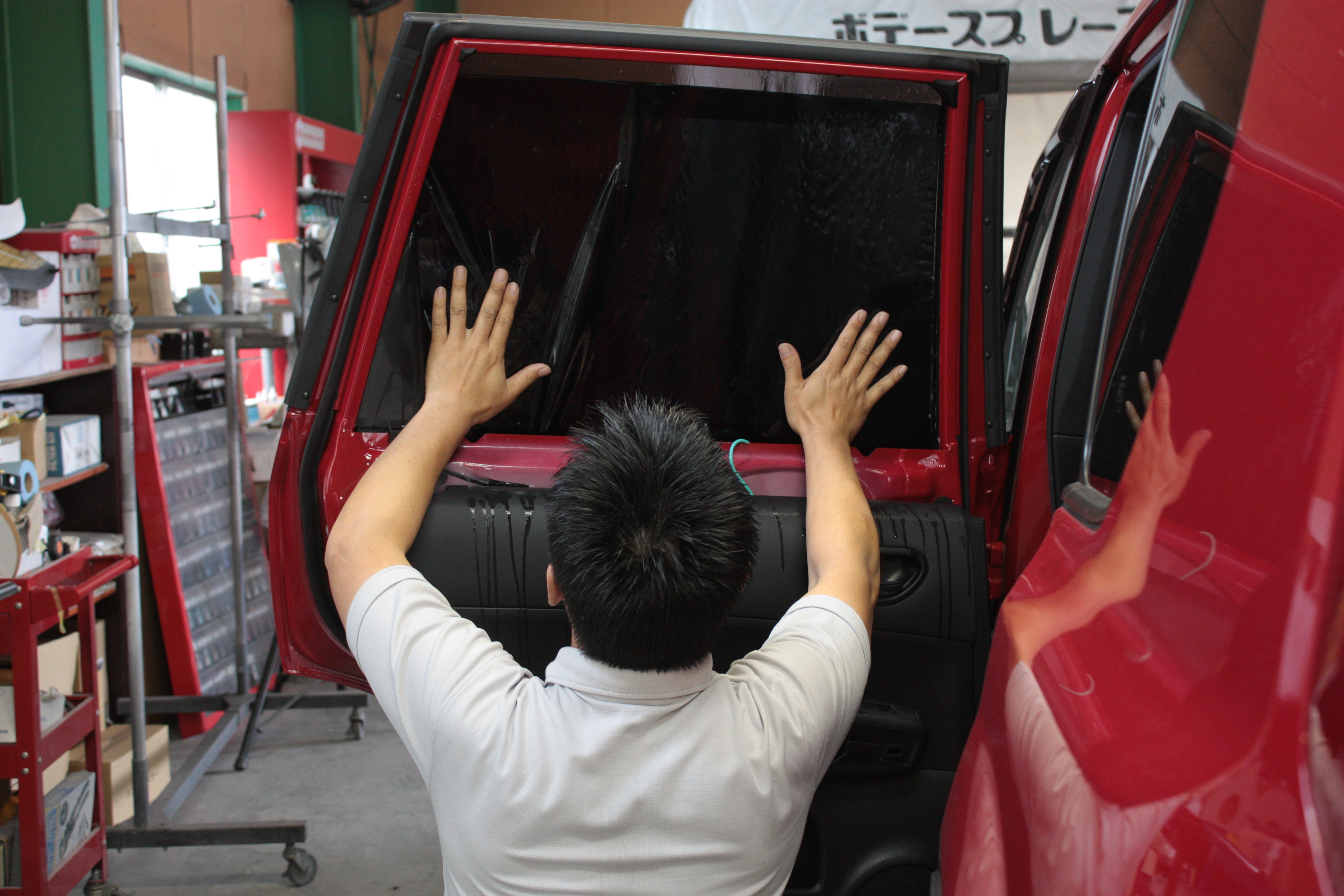 日産 エクストレイル 施工写真 (15)