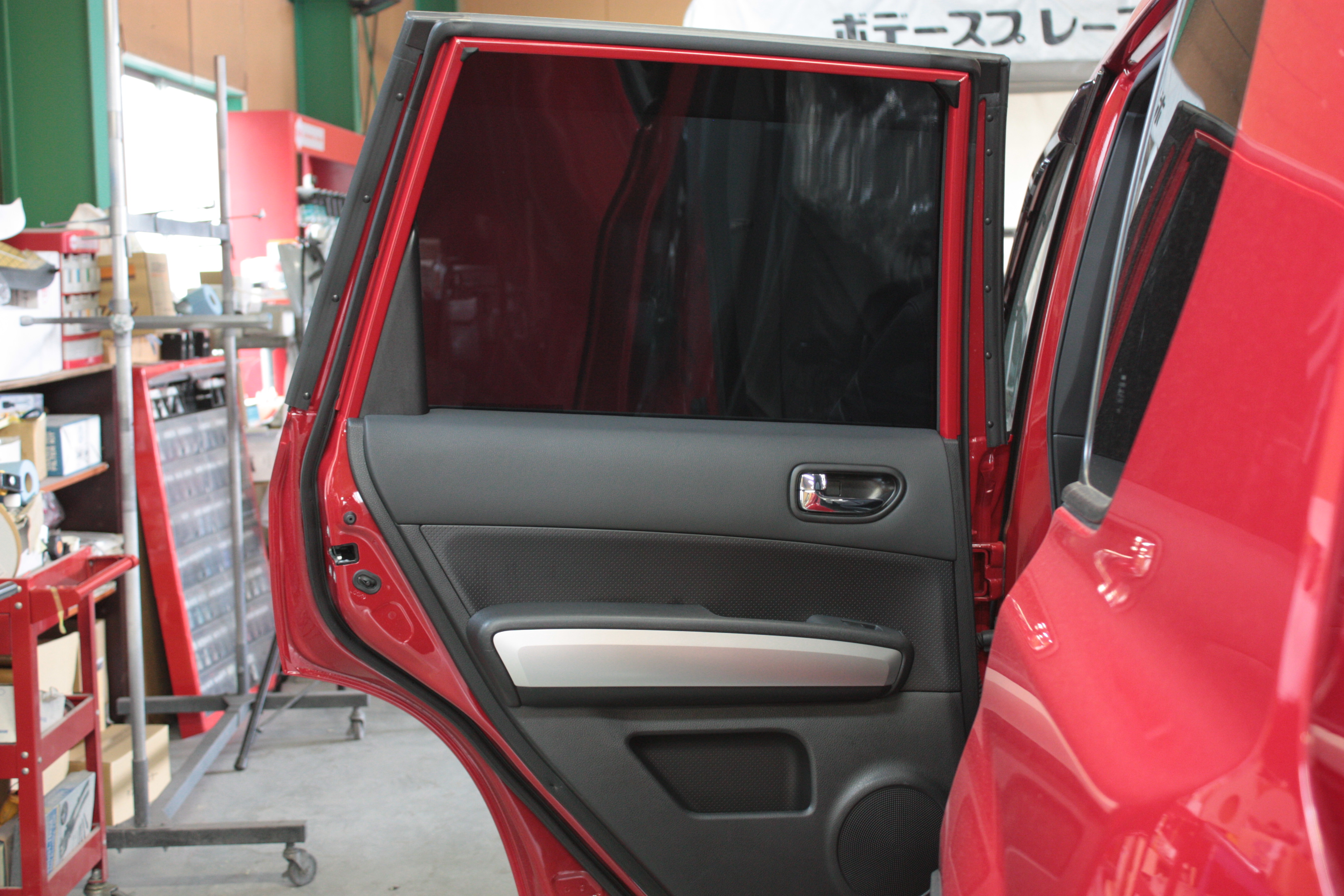 日産 エクストレイル 施工写真 (16)