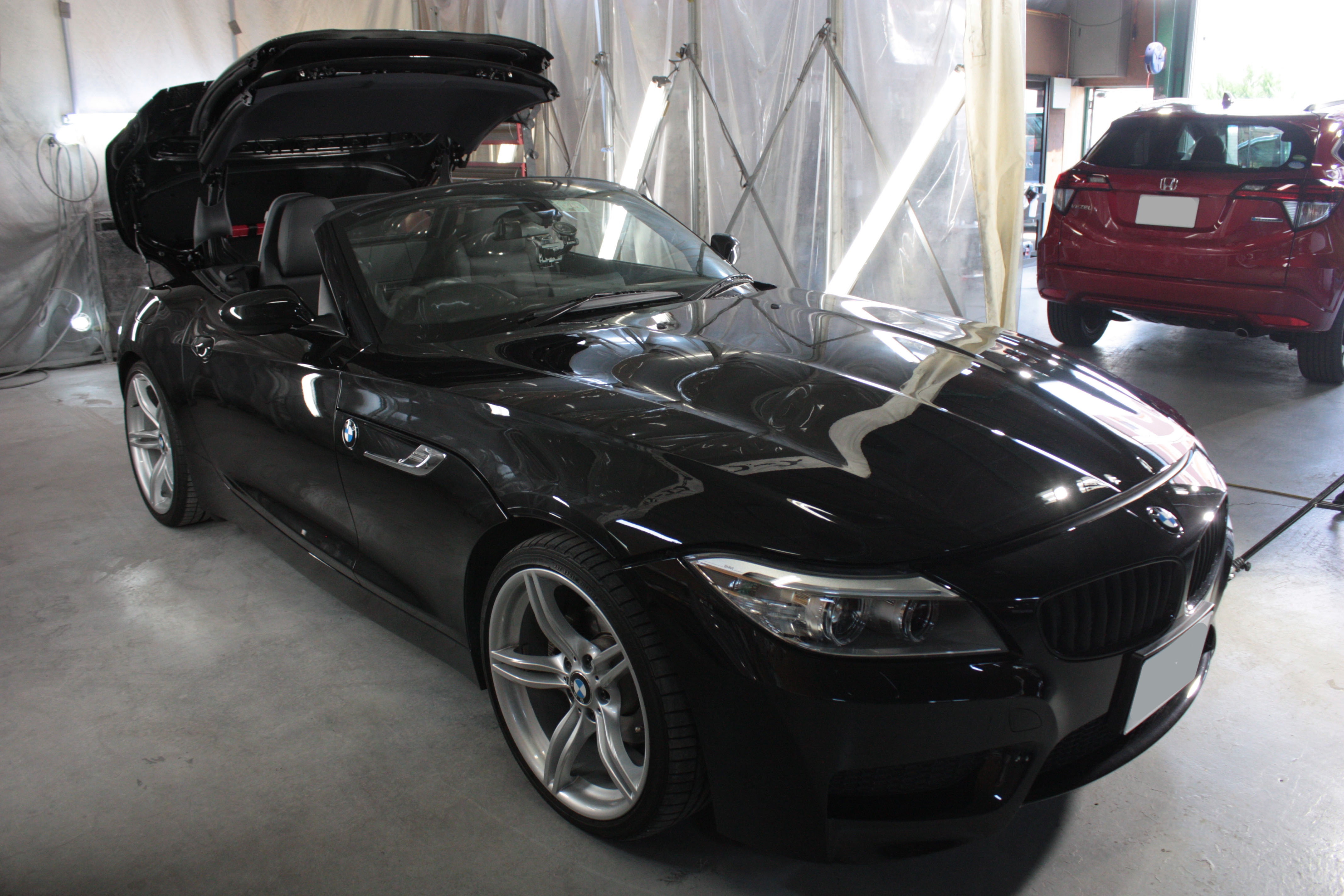 BMW Z4 施工写真 (2)