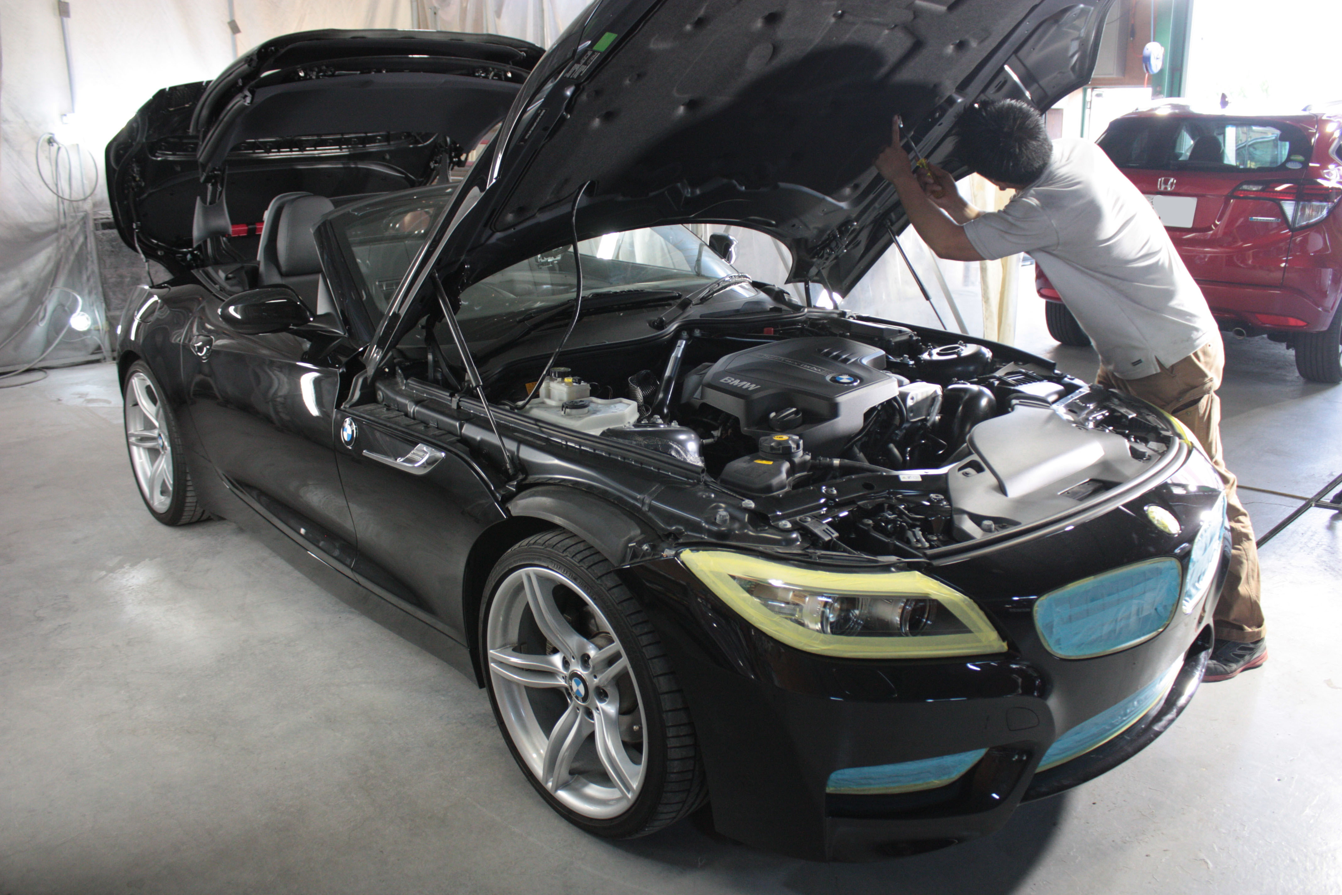 BMW Z4 施工写真 (5)