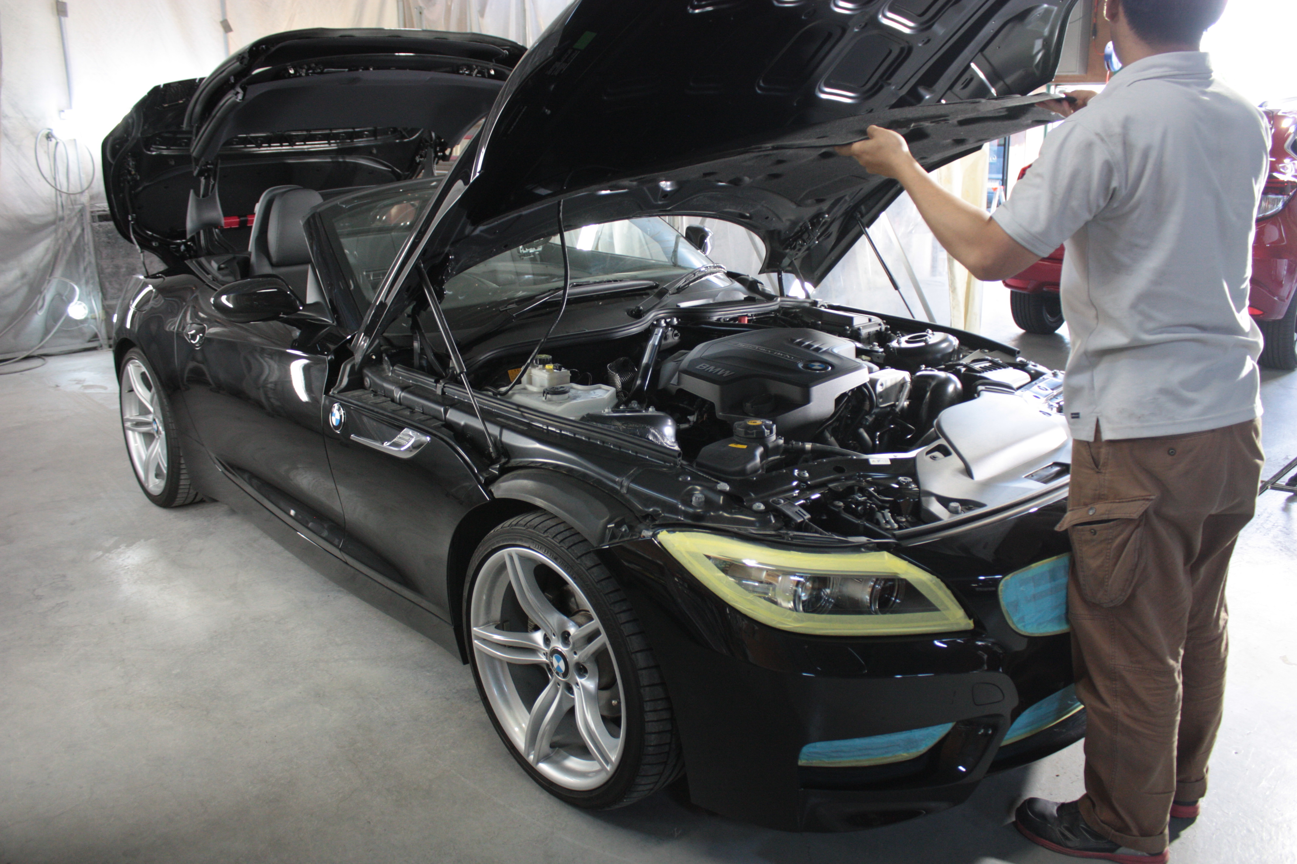 BMW Z4 施工写真 (6)