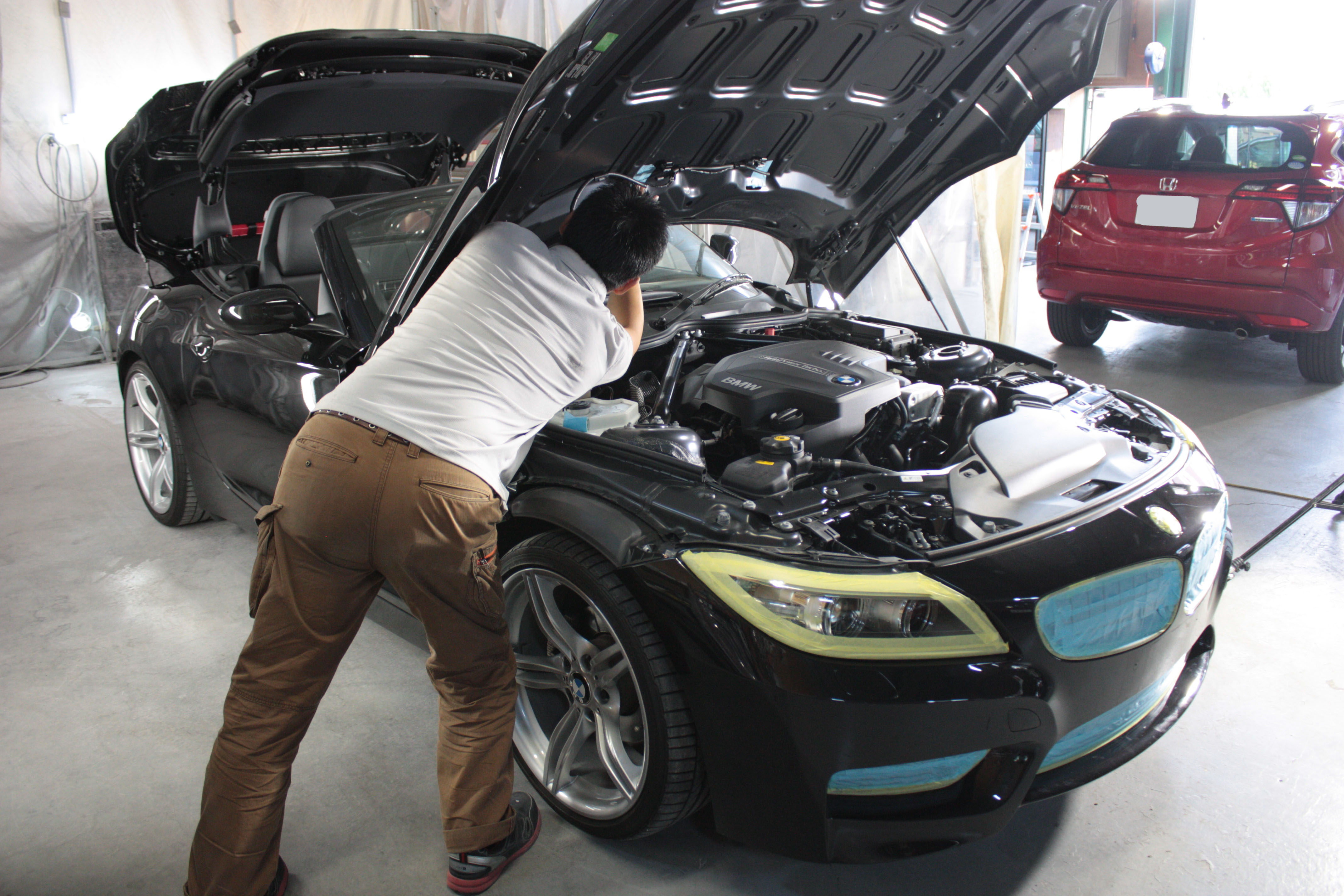 BMW Z4 施工写真 (8)