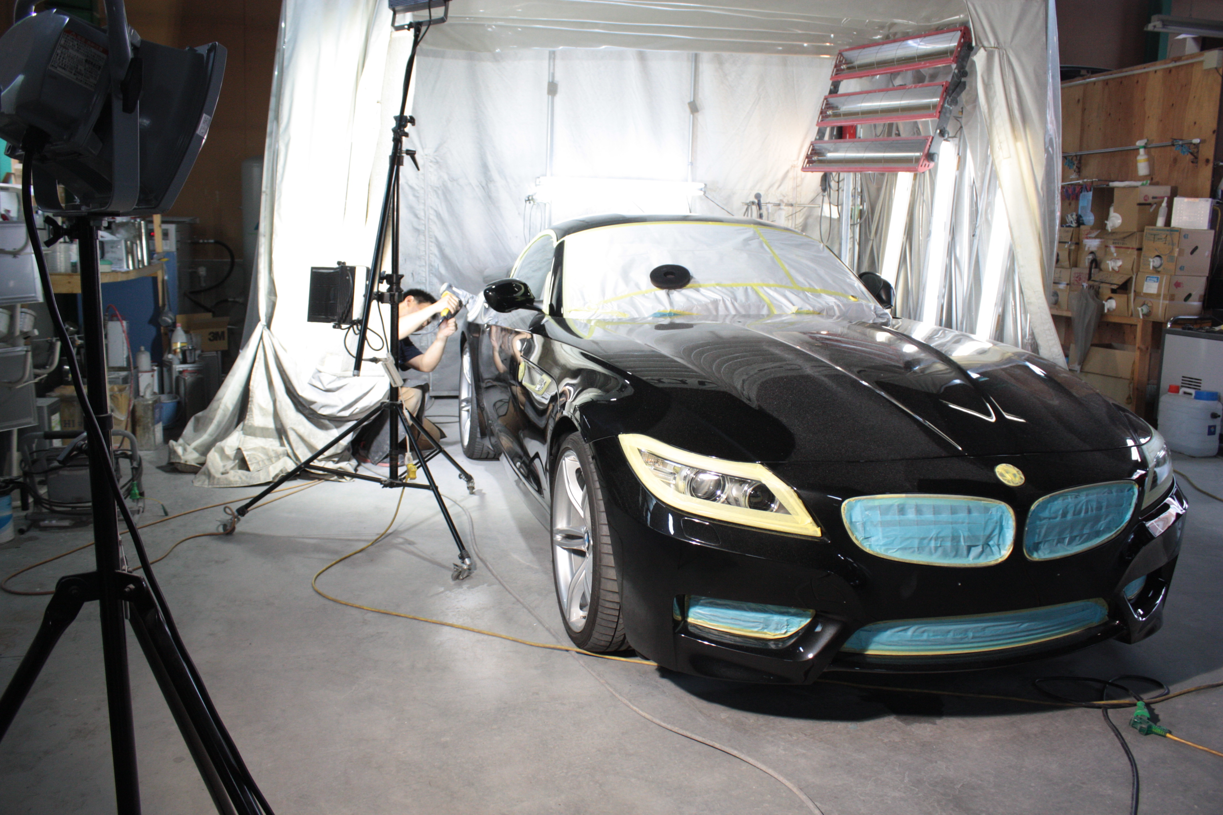 BMW Z4 施工写真 (12)