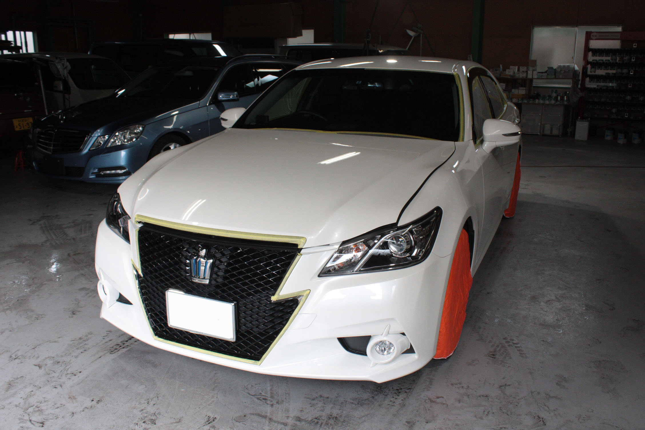 トヨタ クラウンHV 施工写真 (1)