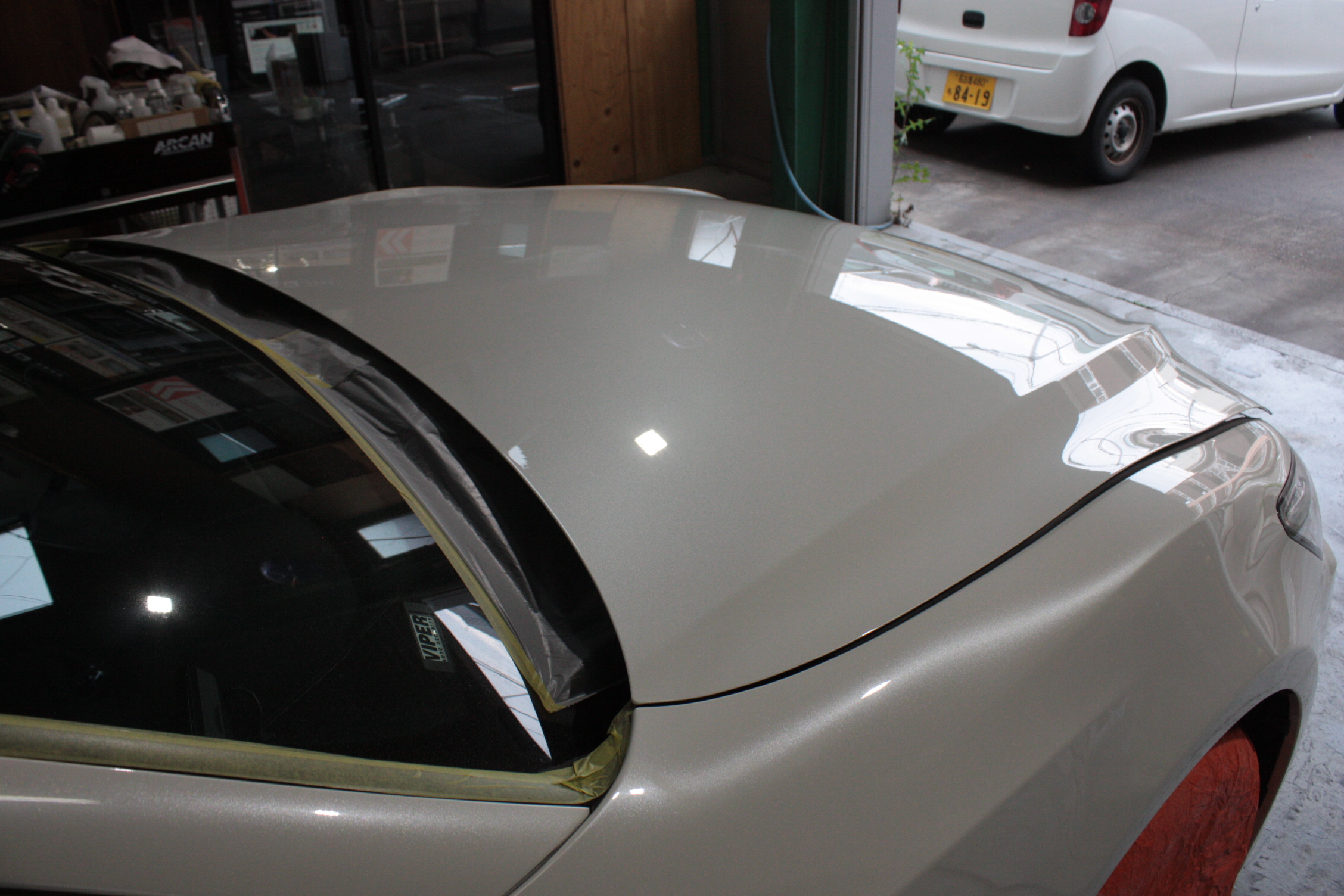 トヨタ クラウンHV 施工写真 (7)