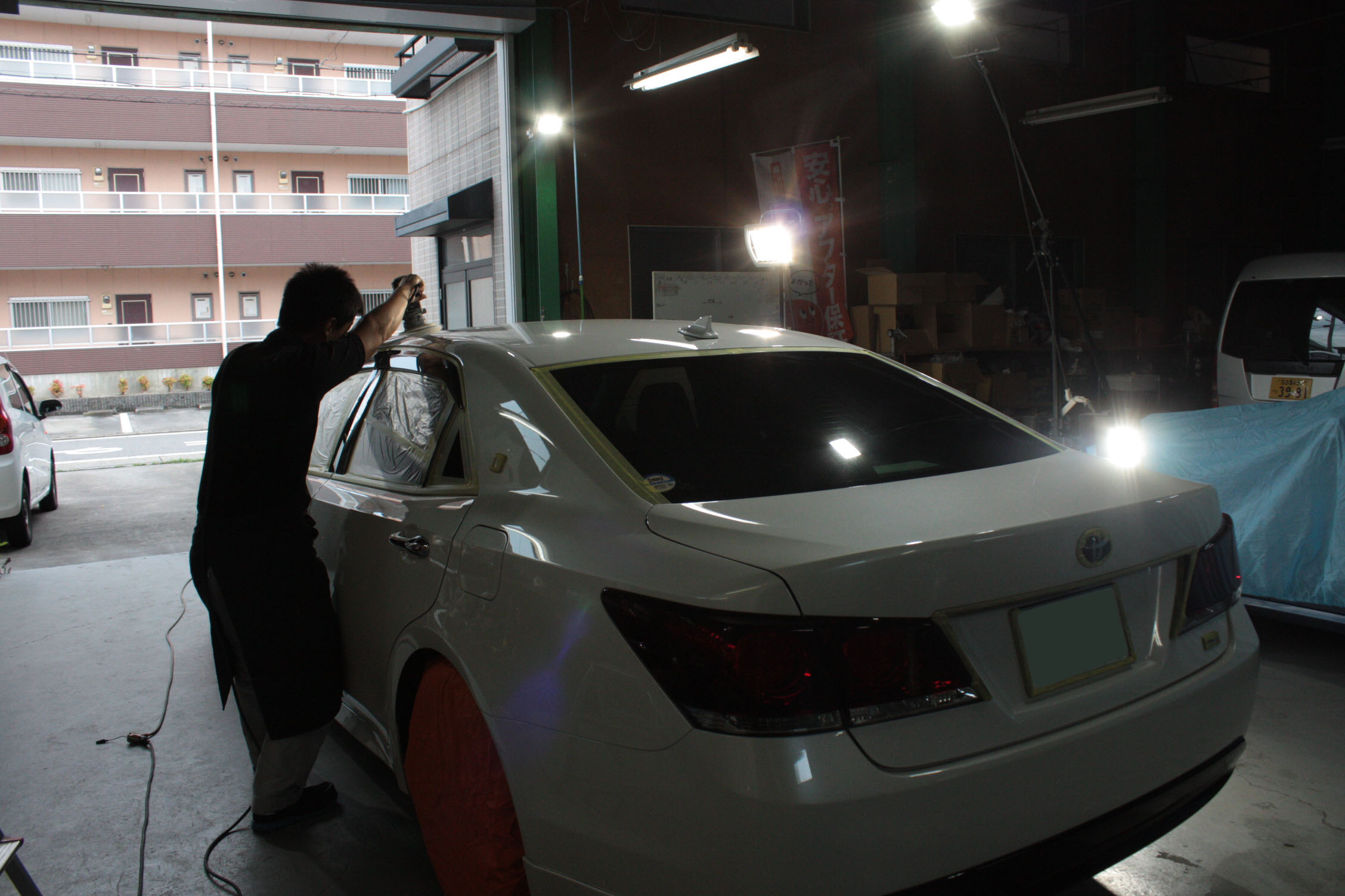トヨタ クラウンHV 施工写真 (10)