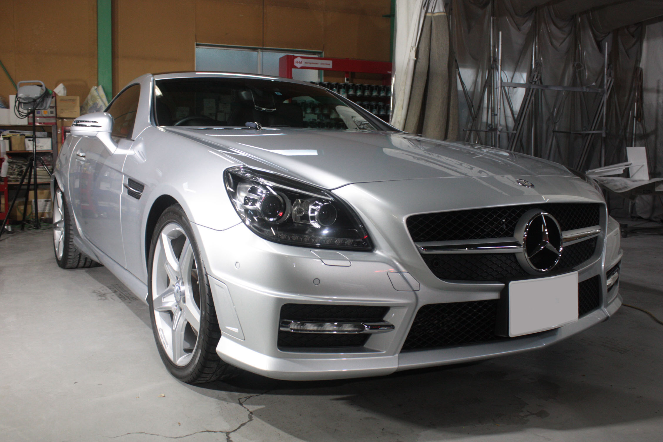 メルセデス・ベンツ SLK 施工写真 (1)