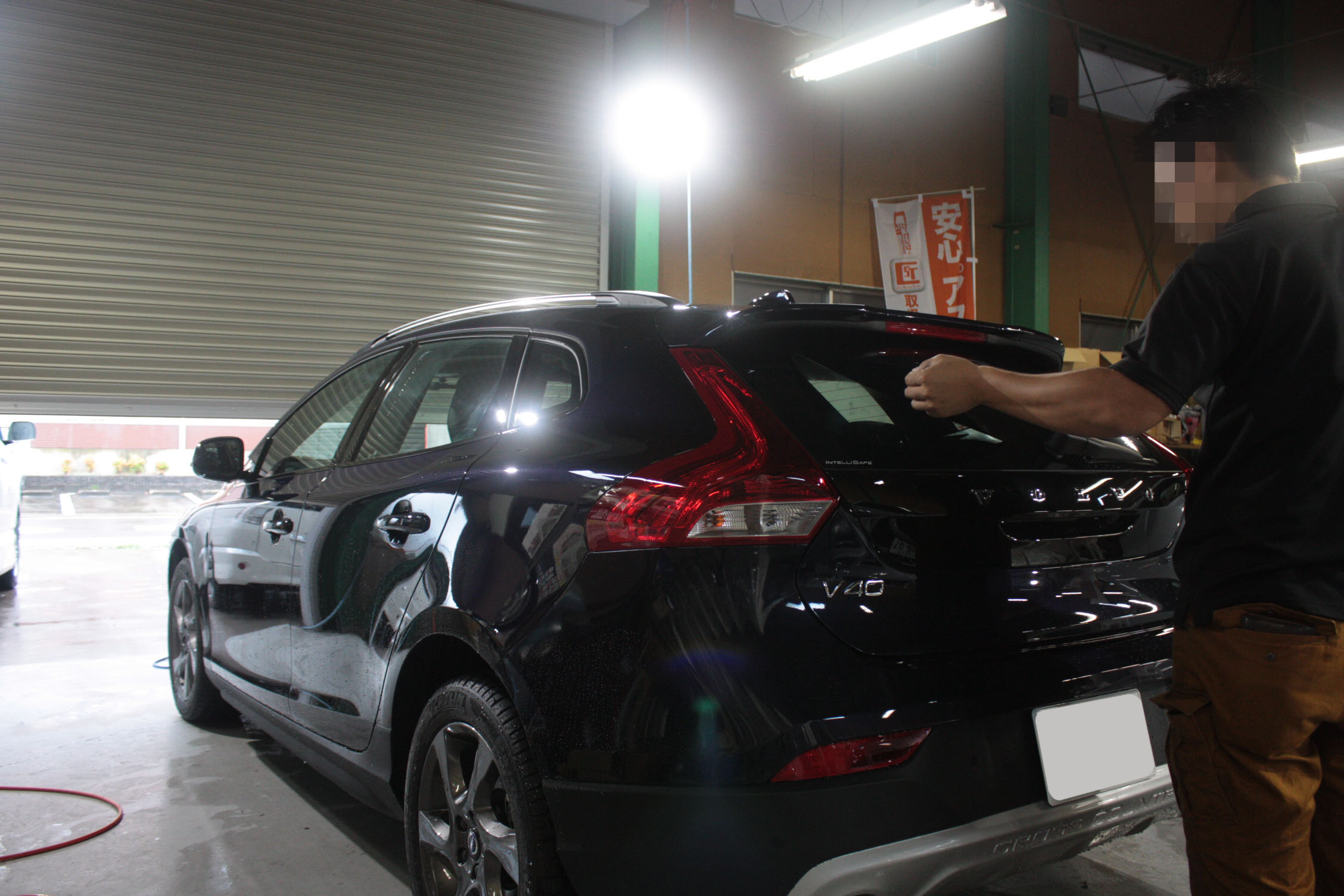 ボルボ V40 施工写真 (5)