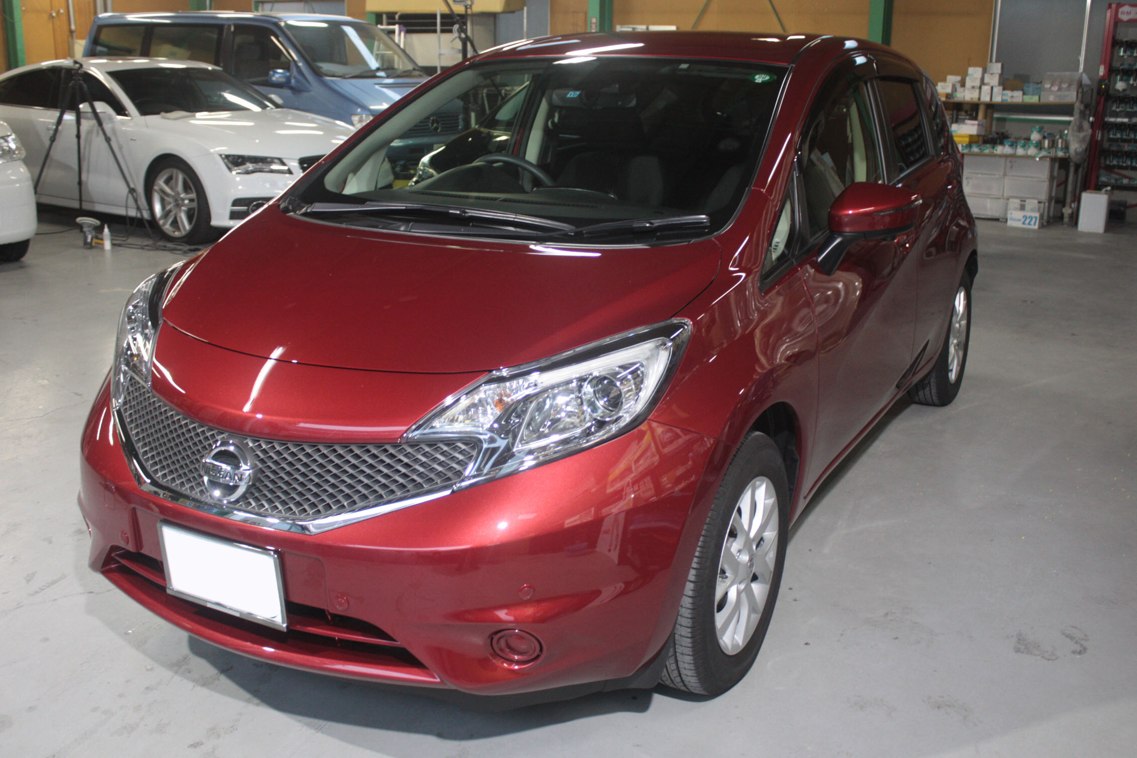 日産 ノート 施工写真 (22)