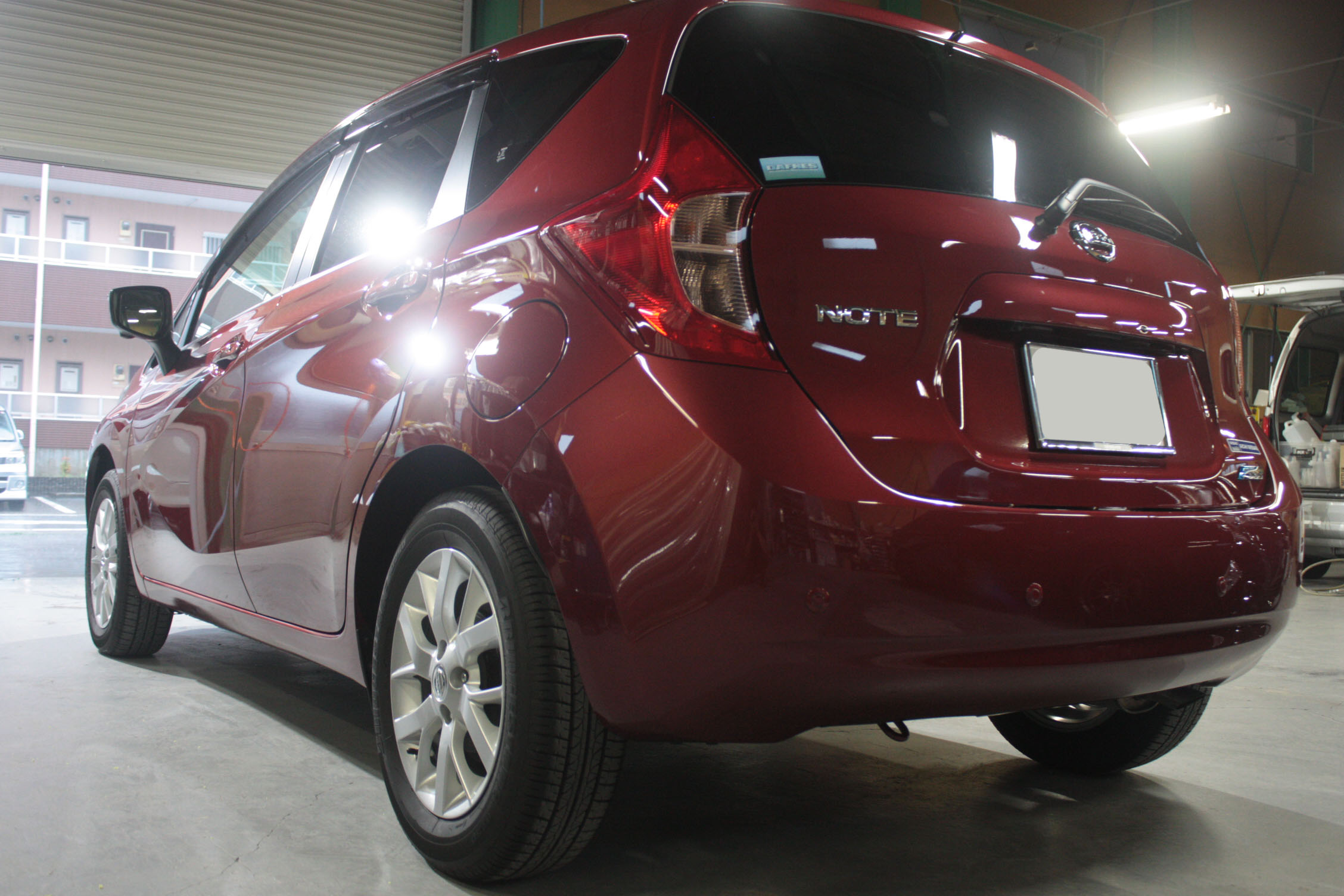 日産 ノート 施工写真 (23)