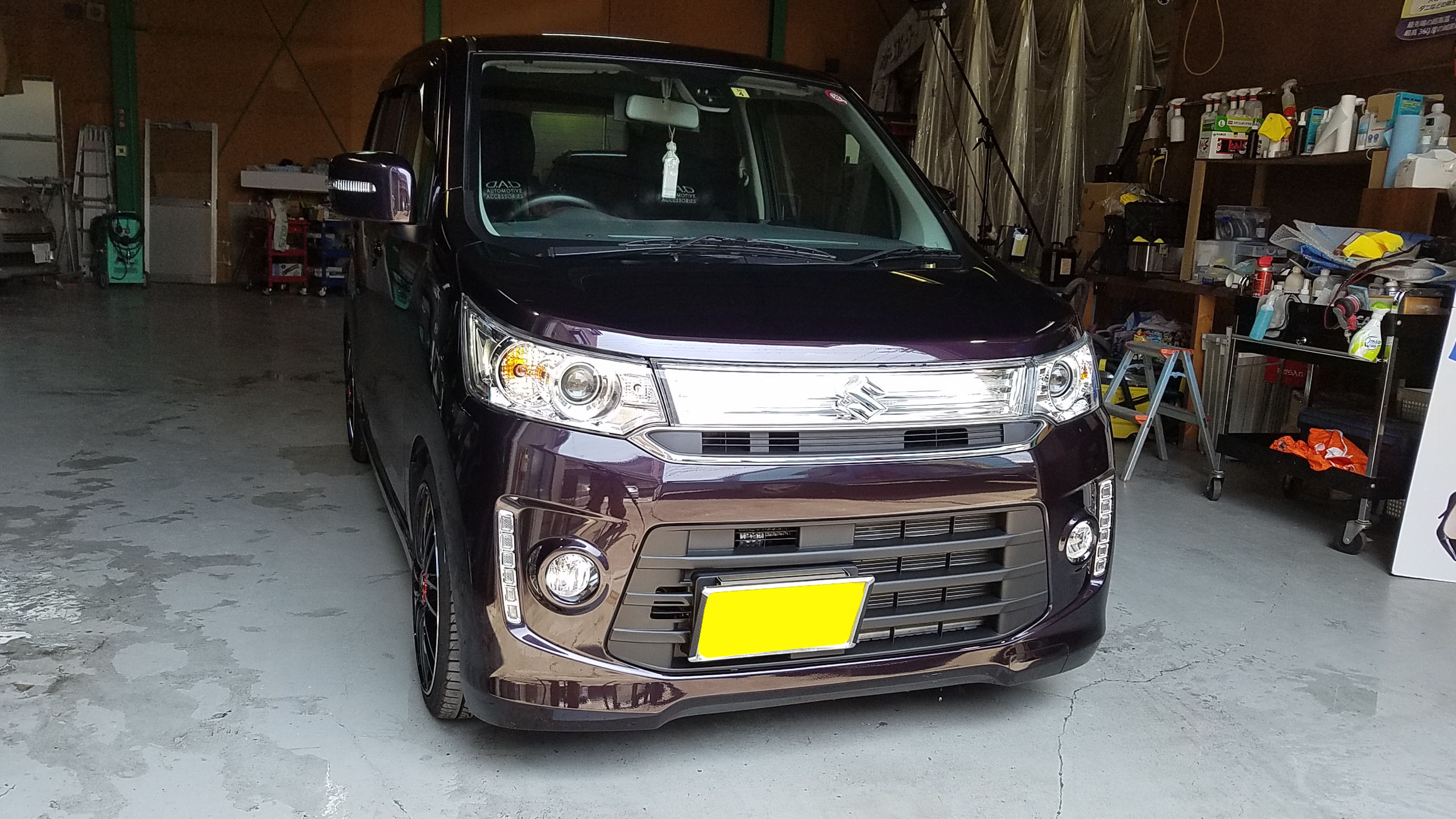 スズキ ワゴンR 施工写真 (1)