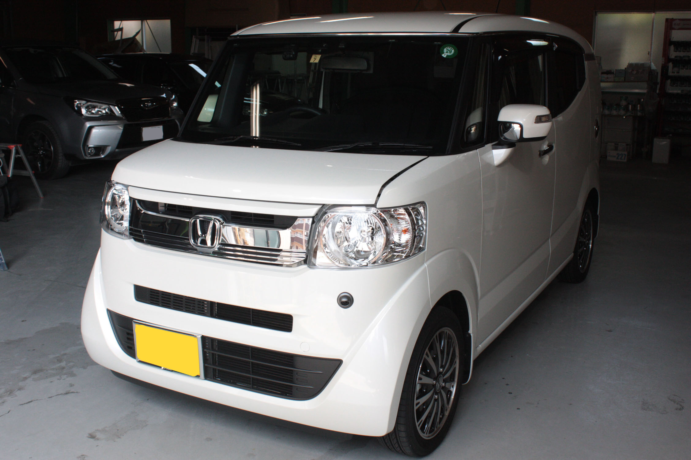 ホンダ Nスラッシュ新車 施工写真 (2)