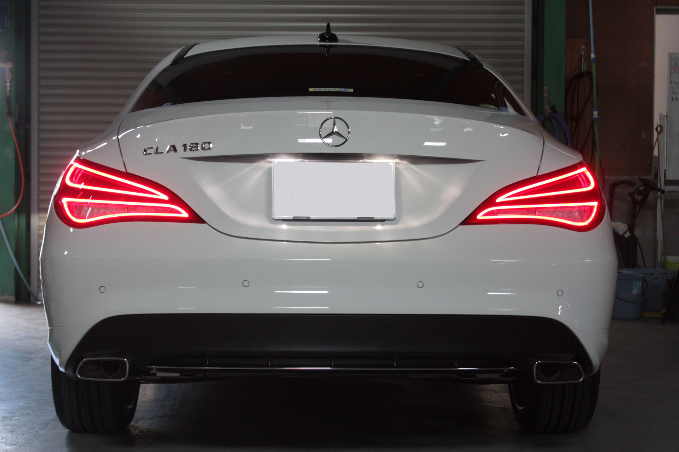 メルセデス・ベンツ CLA 施工写真 (1)