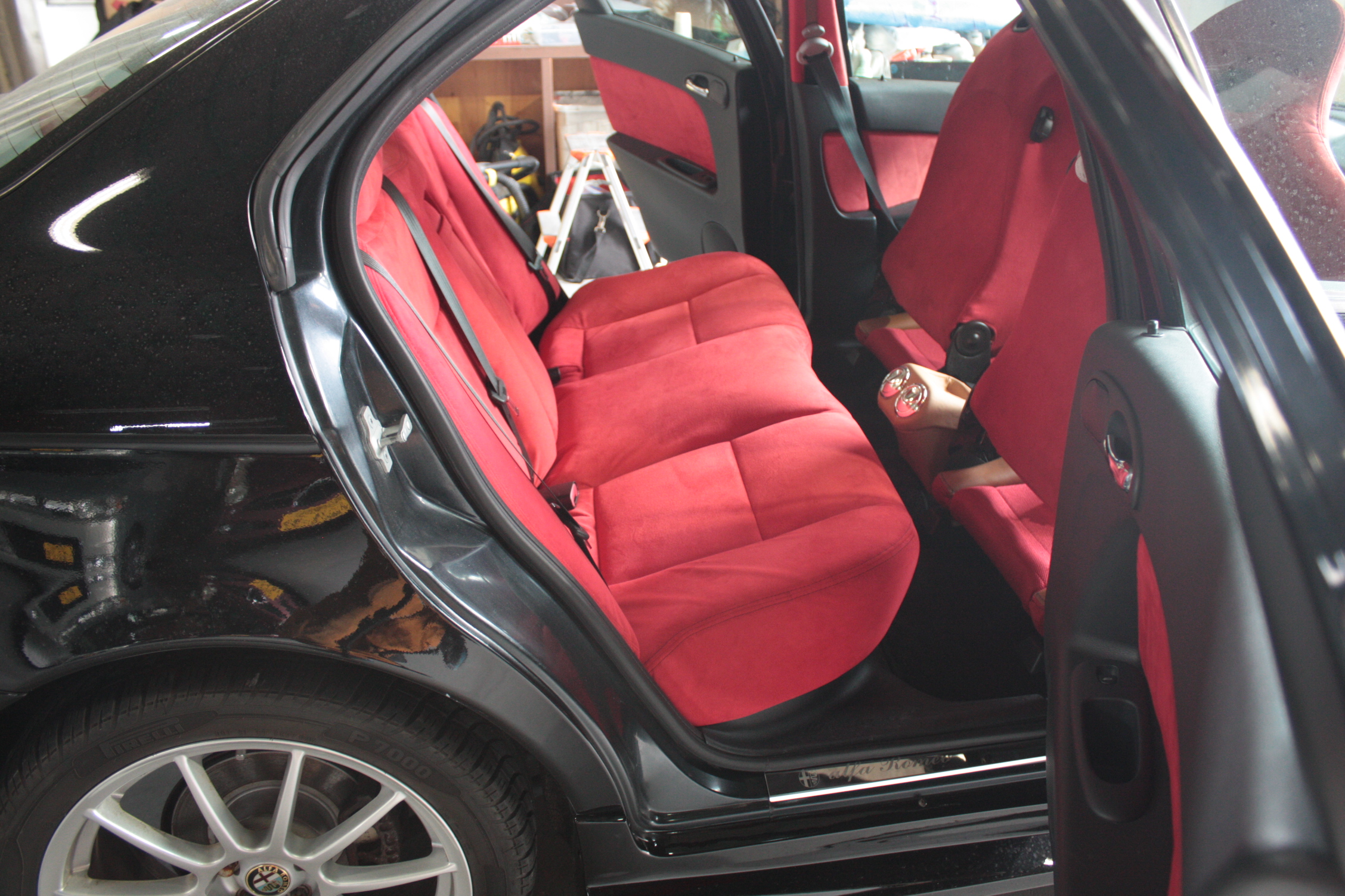 ALFA156 施工写真 (1)