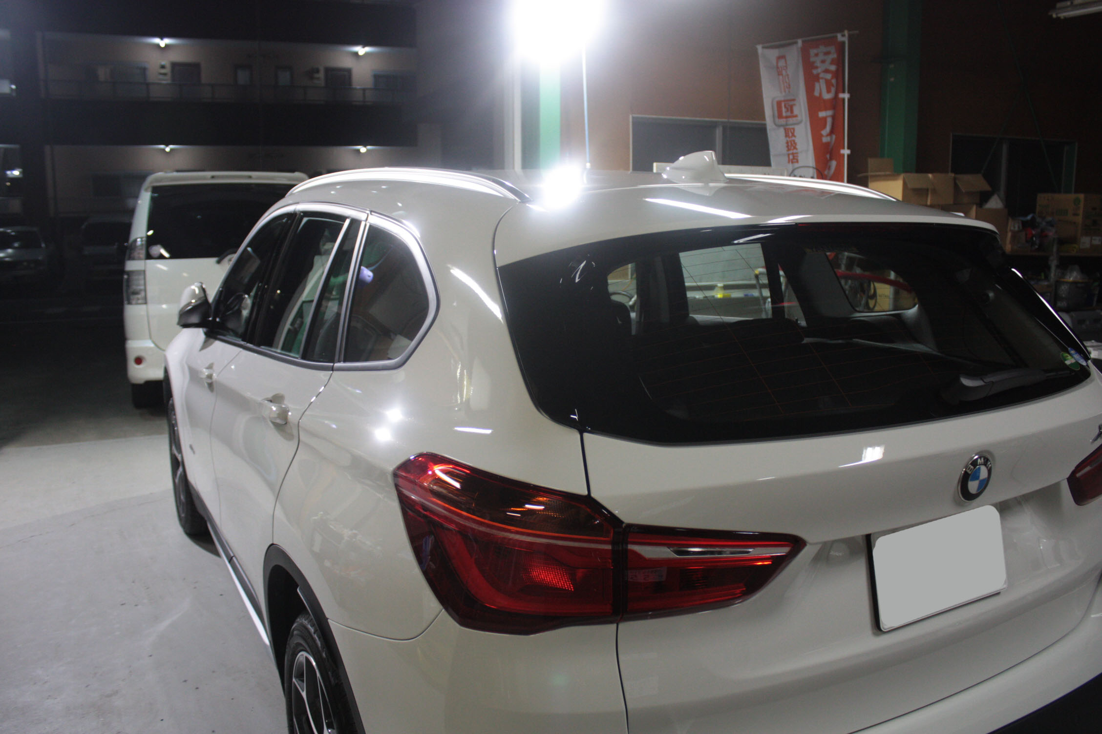 BMW X1 施工写真 (2)