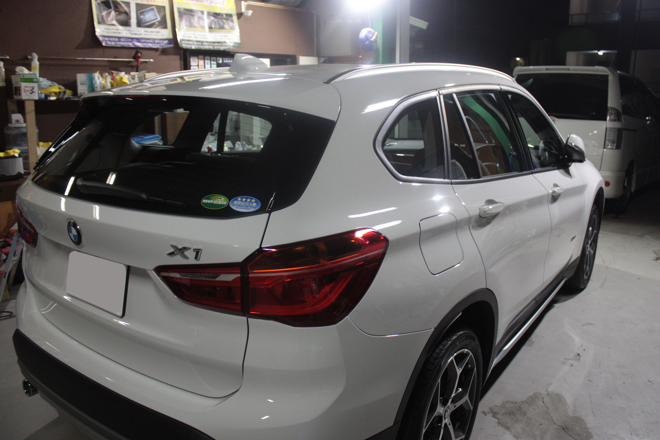 BMW X1 施工写真 (4)