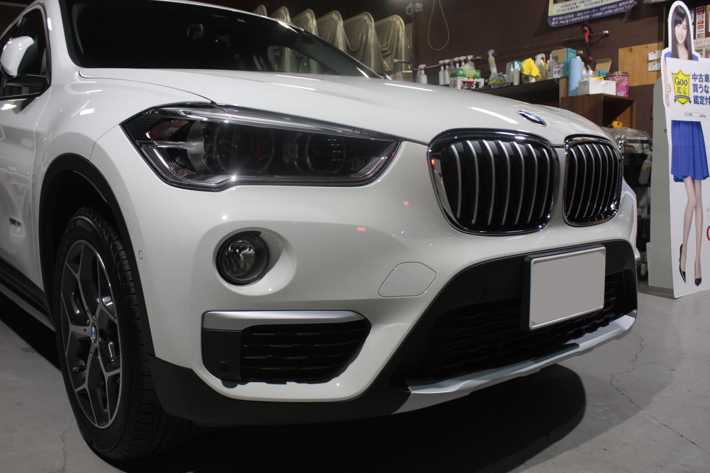 BMW X1 施工写真 (7)