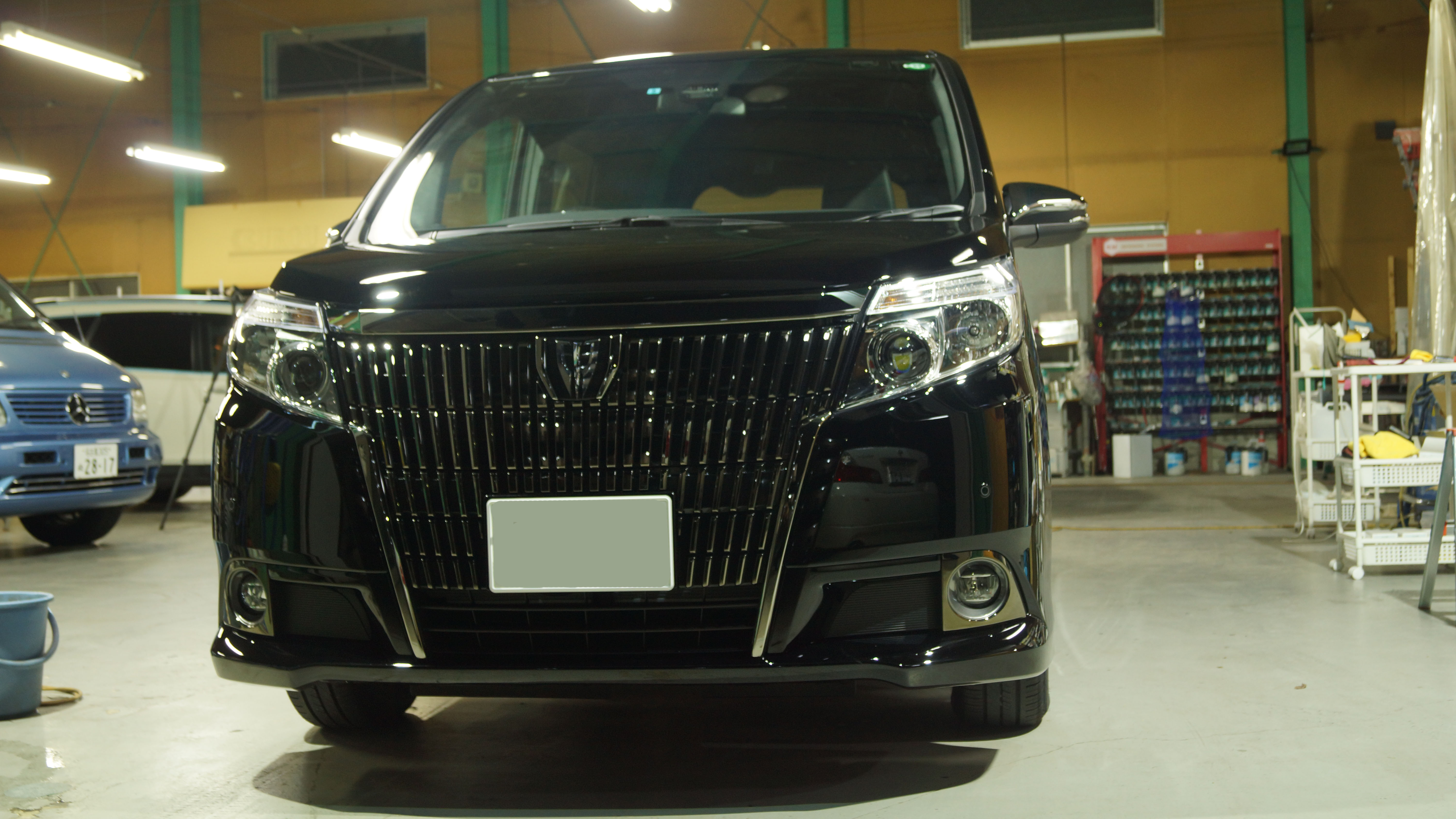 トヨタ エスクワイア 施工写真 (1)