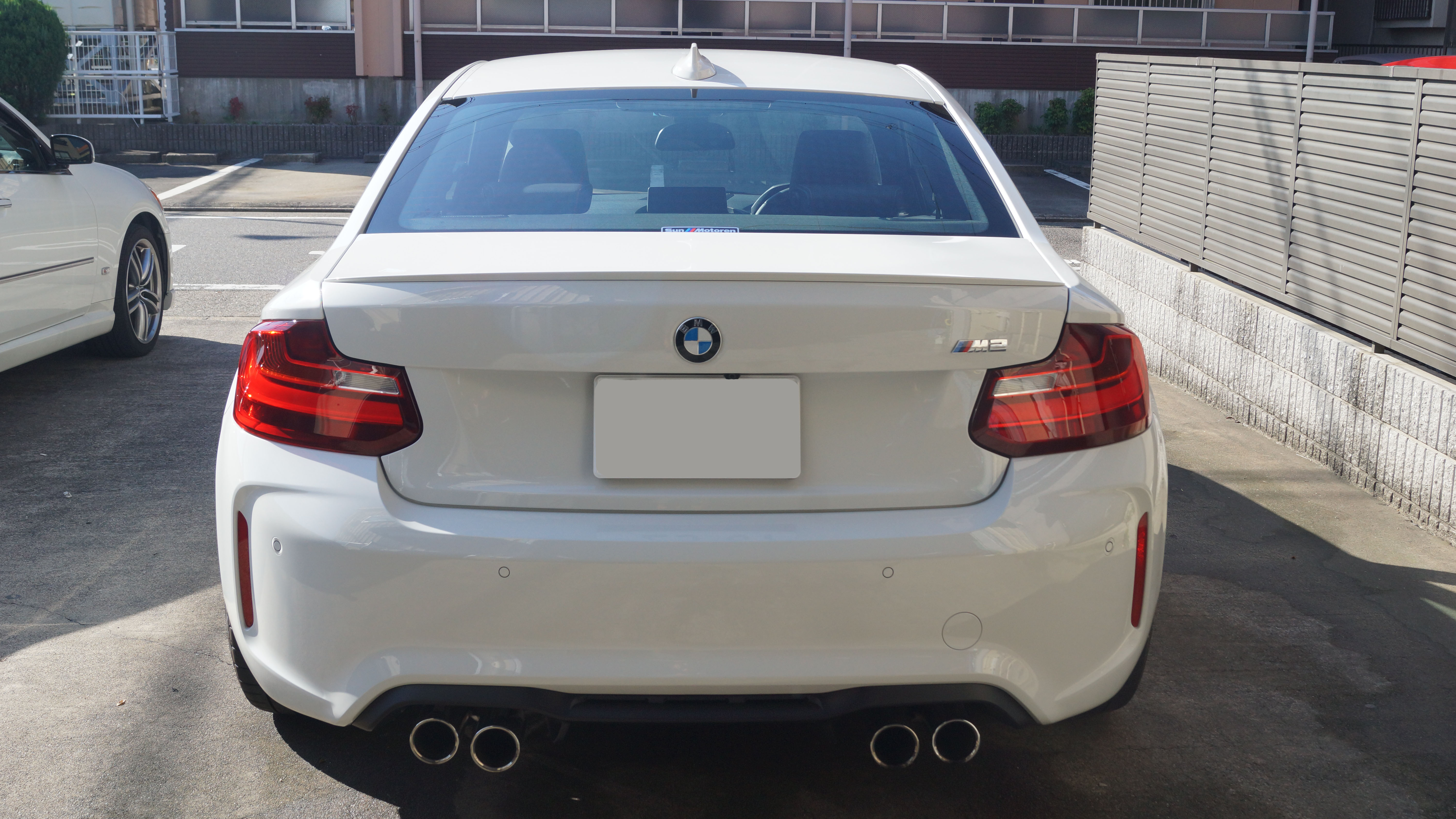 BMW M2 施工写真 (7)