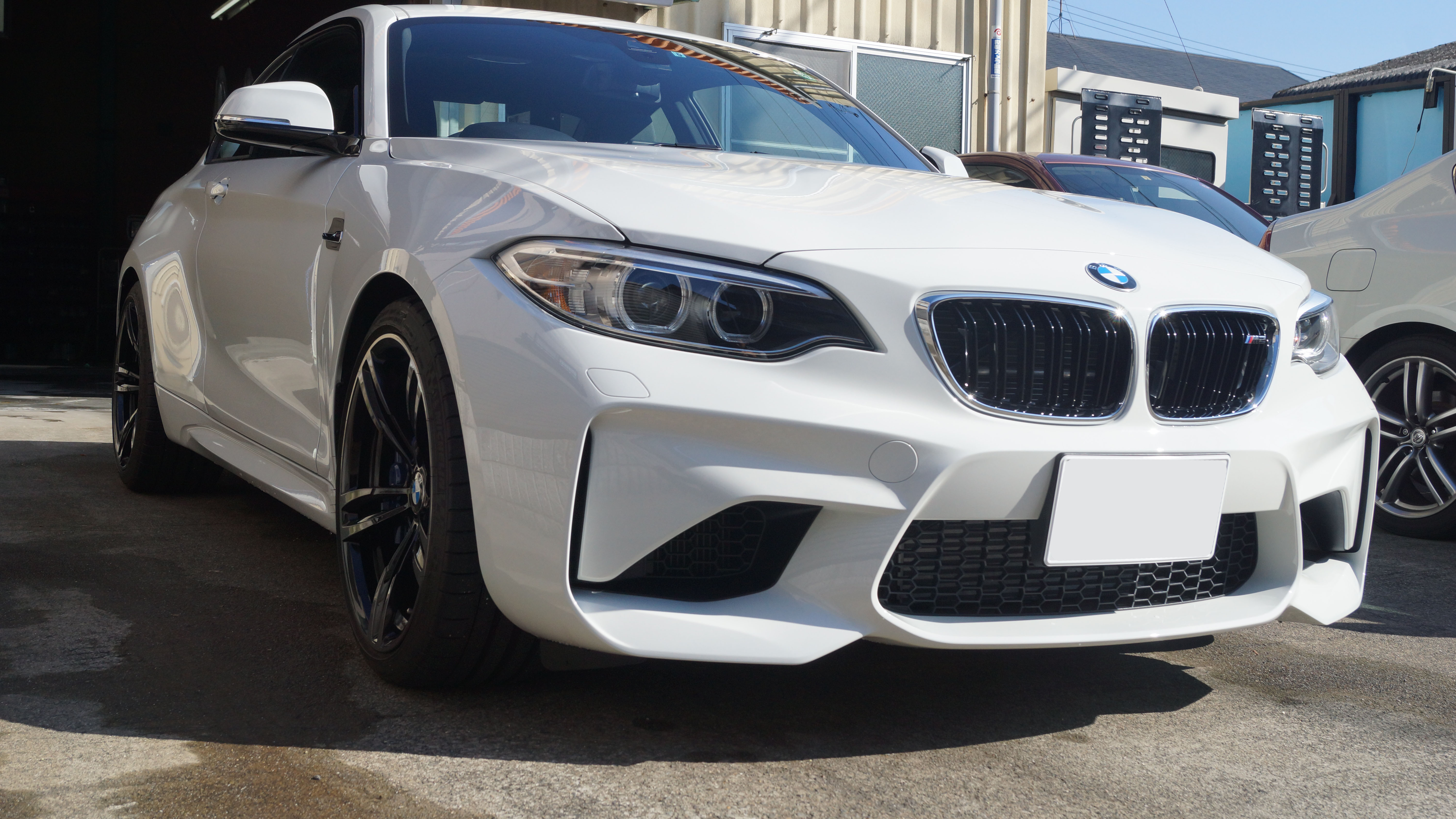 BMW M2 施工写真 (10)