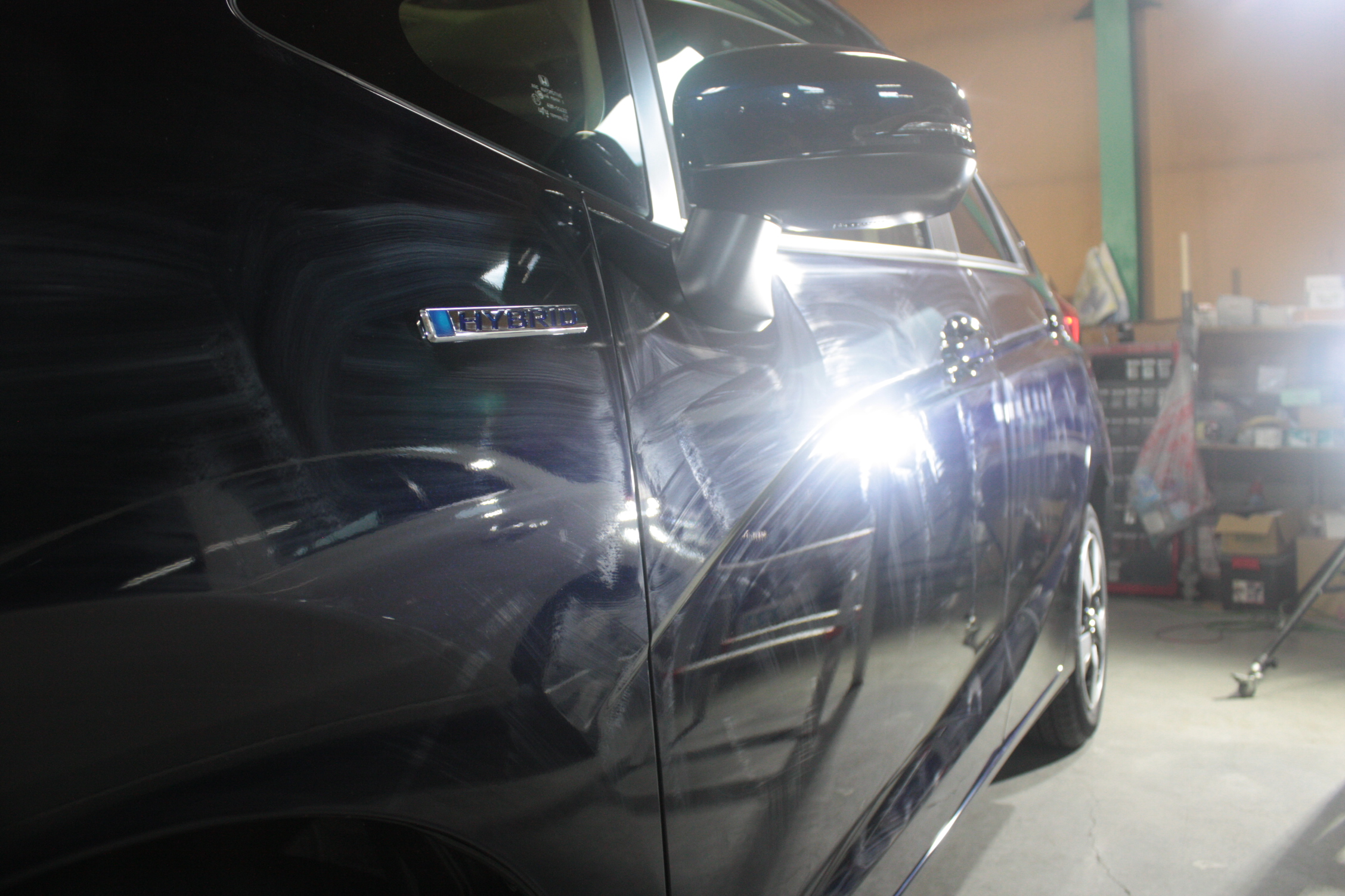 ホンダ フィットHV 施工写真 (2)