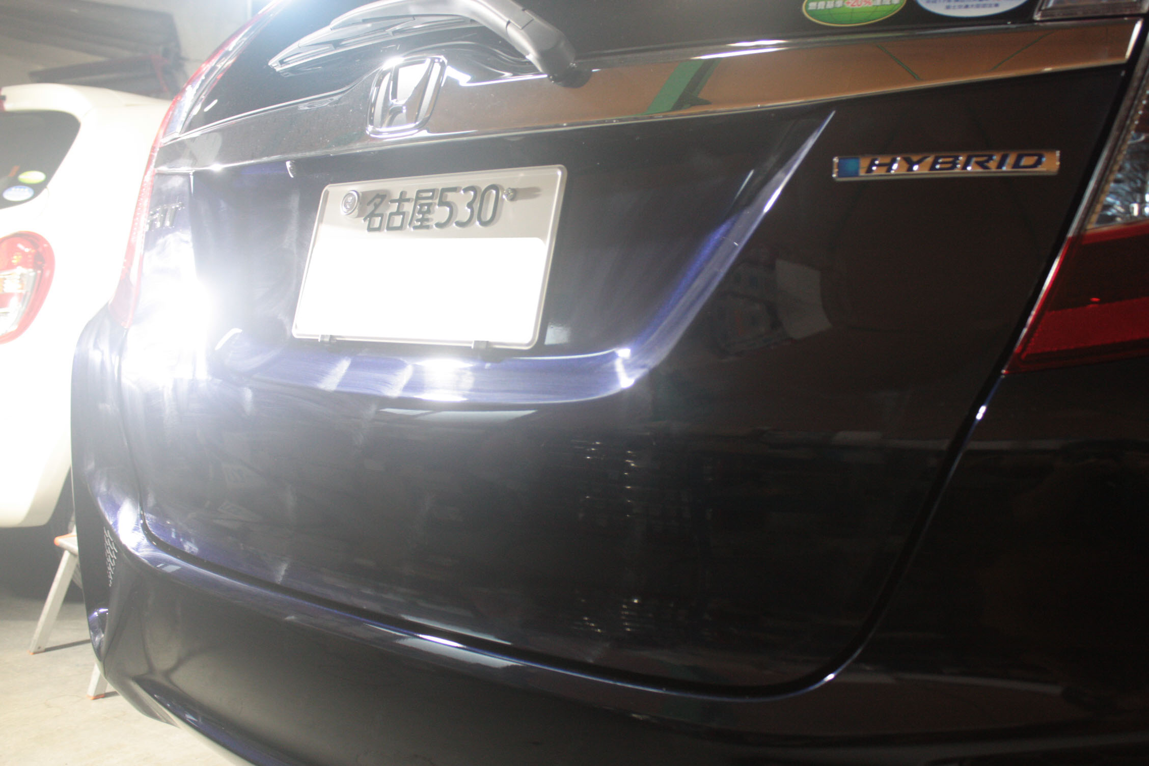 ホンダ フィットHV 施工写真 (4)