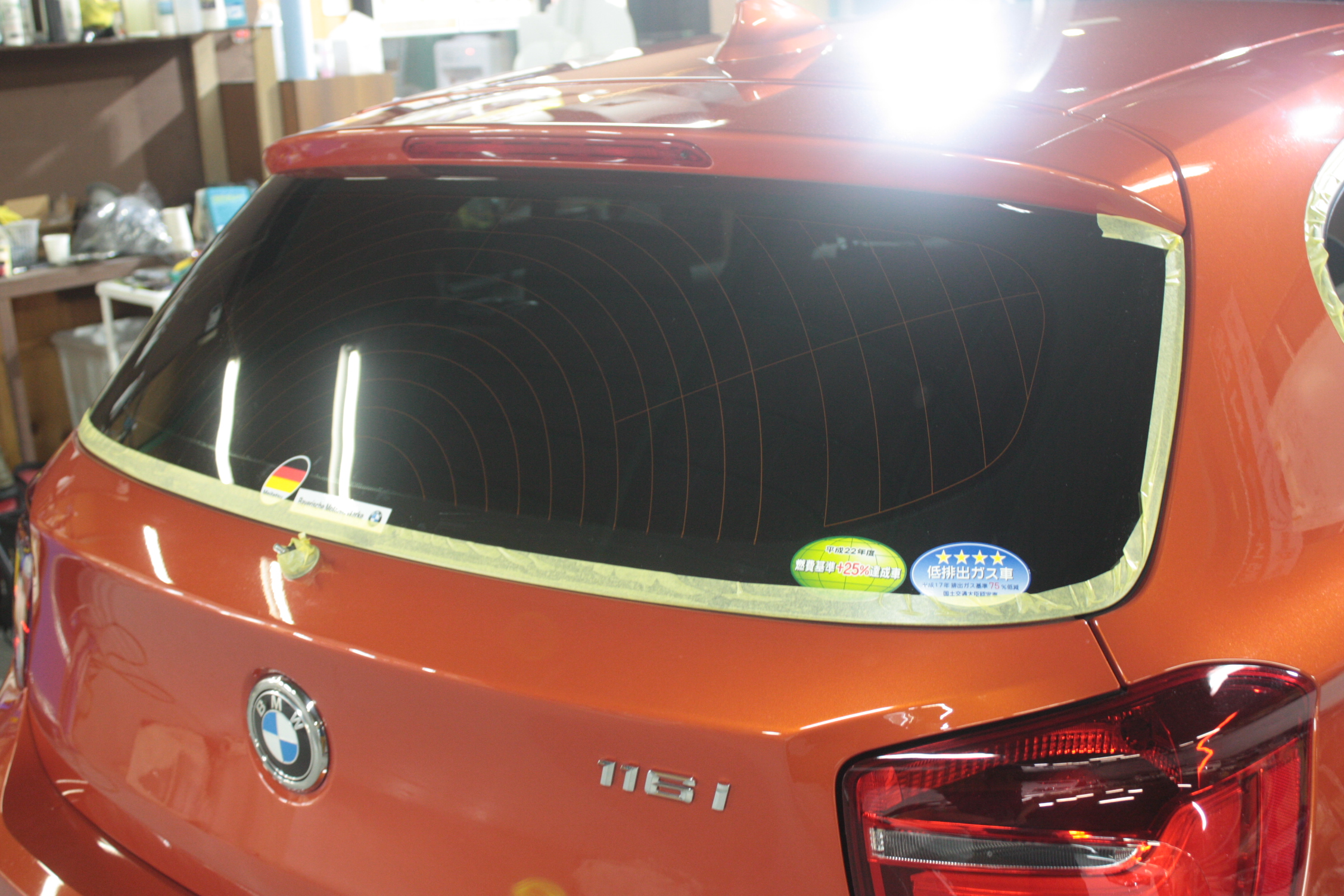 BMW 施工写真 (2)