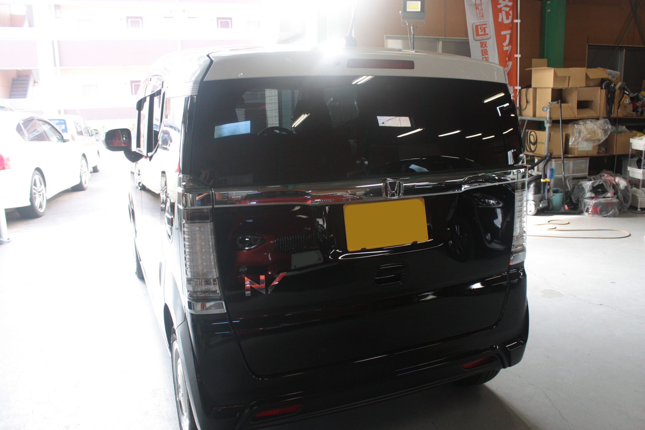 ホンダ Nスラッシュ 施工写真 (4)