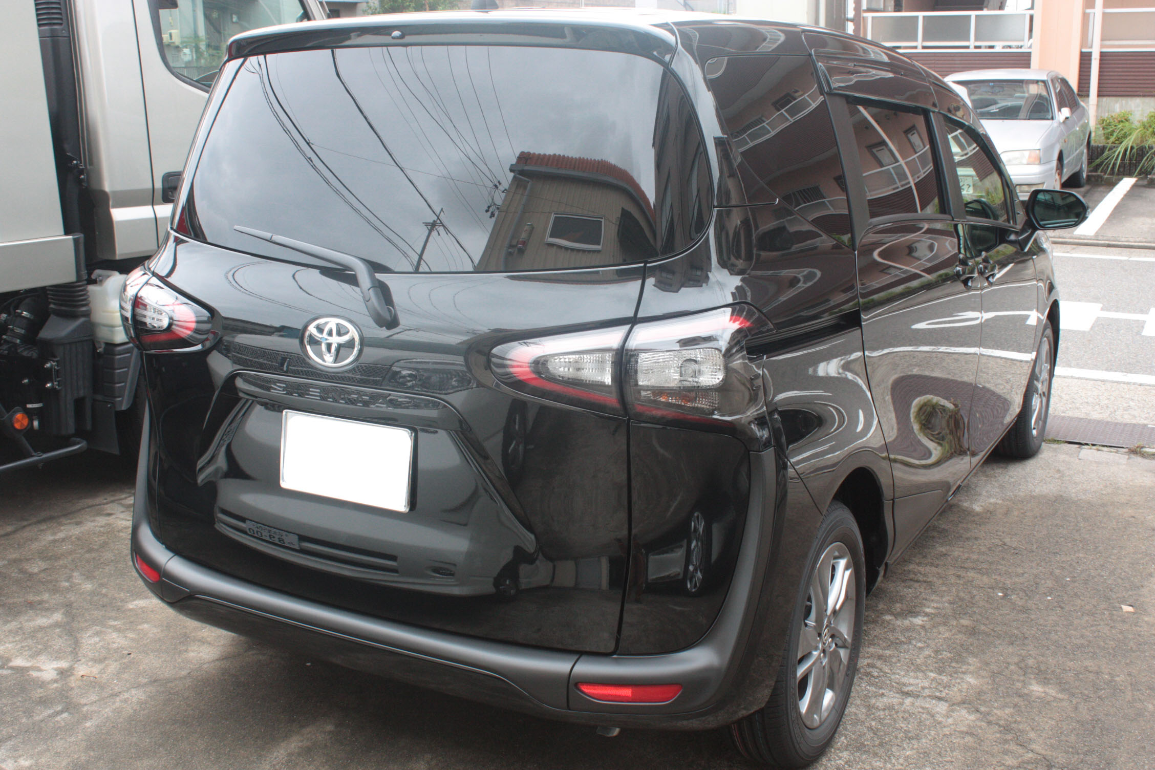 トヨタ シエンタ新車 施工写真 (5)