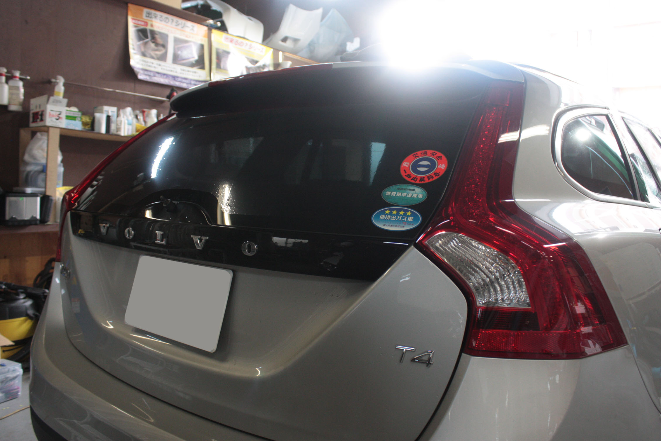ボルボ V60 施工写真 (3)
