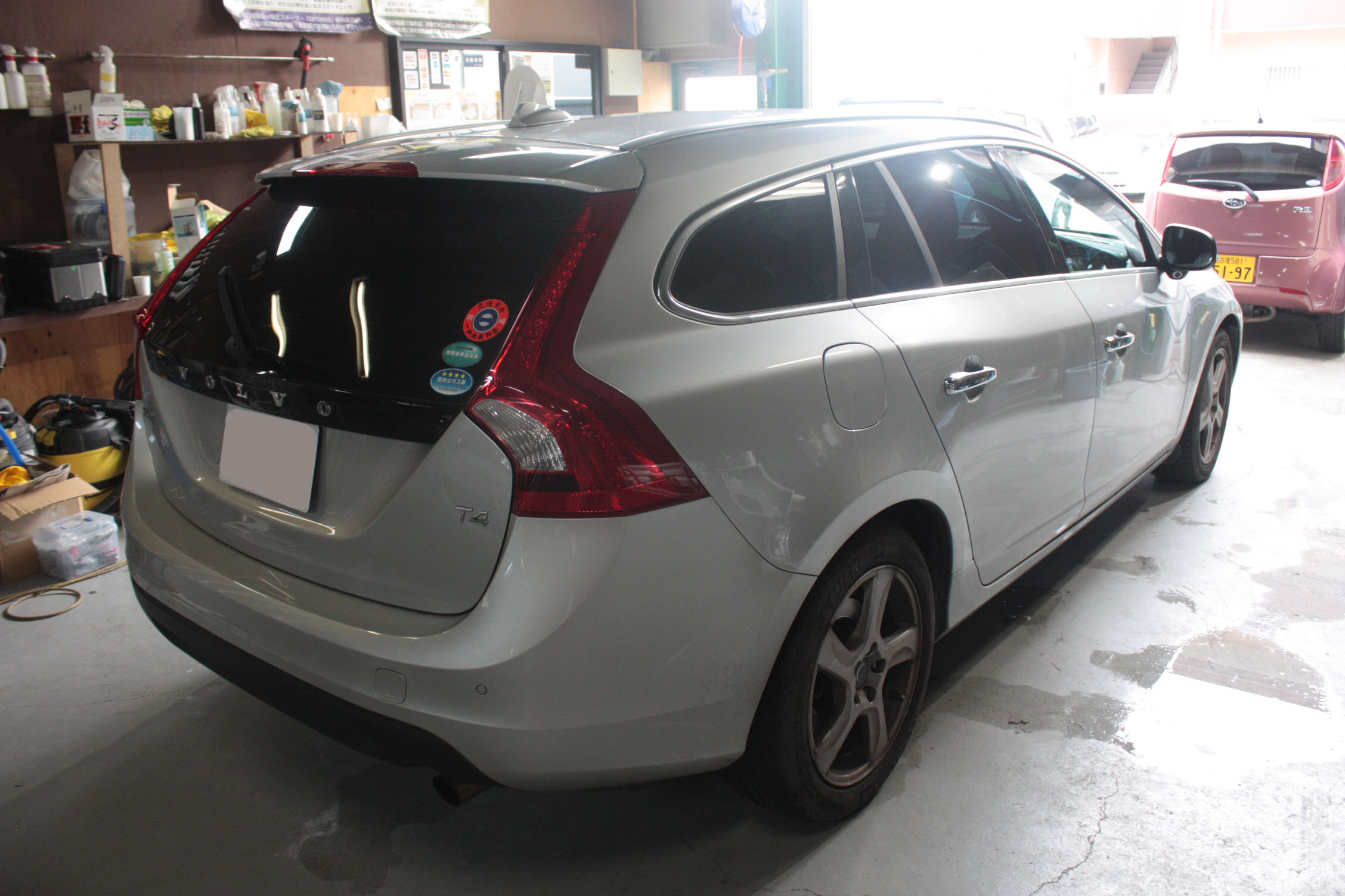 ボルボ V60 施工写真 (13)