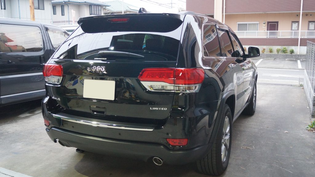 ジープ Grandchrokee 施工写真 (1)