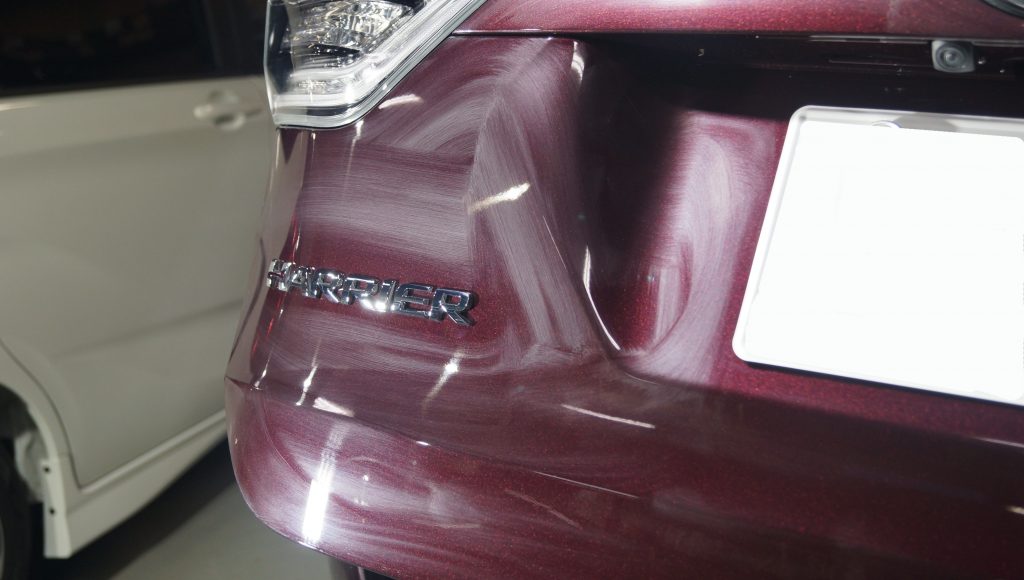 トヨタ ハリアー新車 施工写真 (3)
