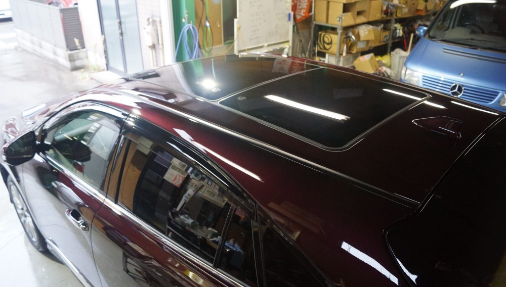 トヨタ ハリアー新車 施工写真 (7)