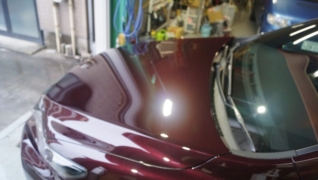 トヨタ ハリアー新車 施工写真 (9)