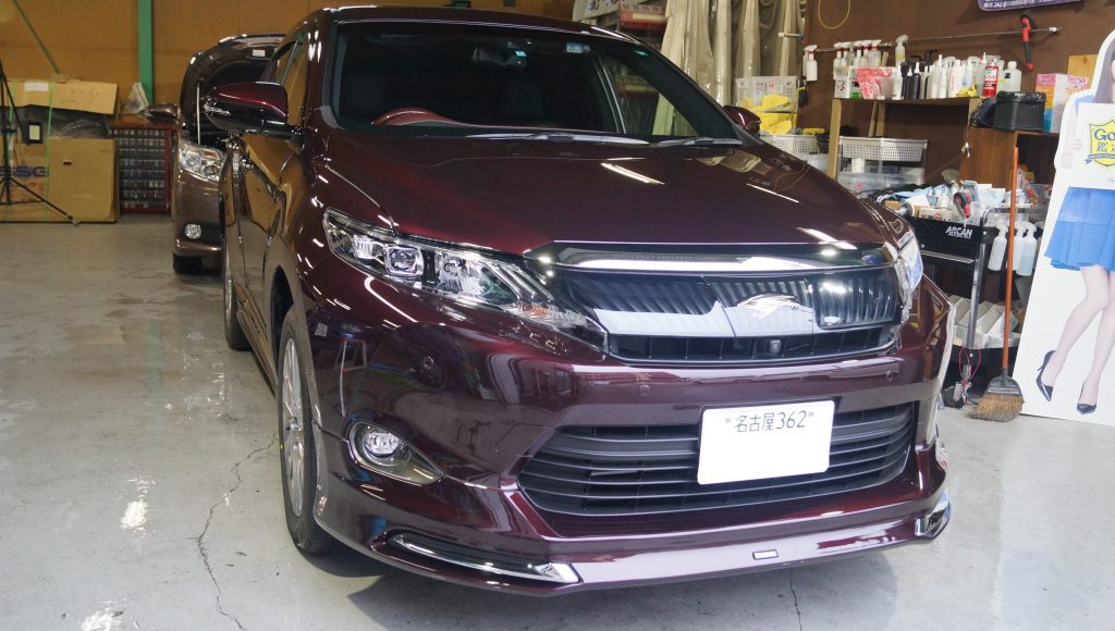 トヨタ ハリアー新車 施工写真 (10)