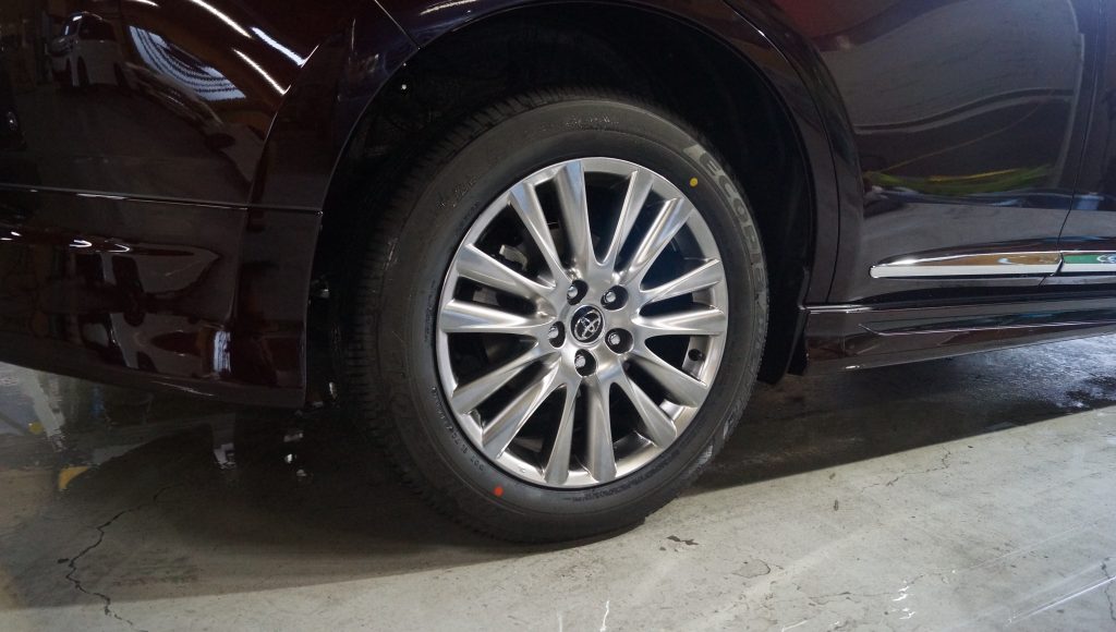 トヨタ ハリアー新車 施工写真 (12)