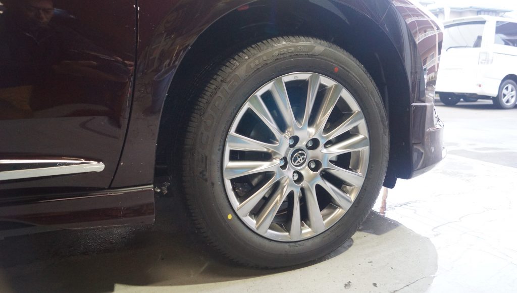 トヨタ ハリアー新車 施工写真 (13)
